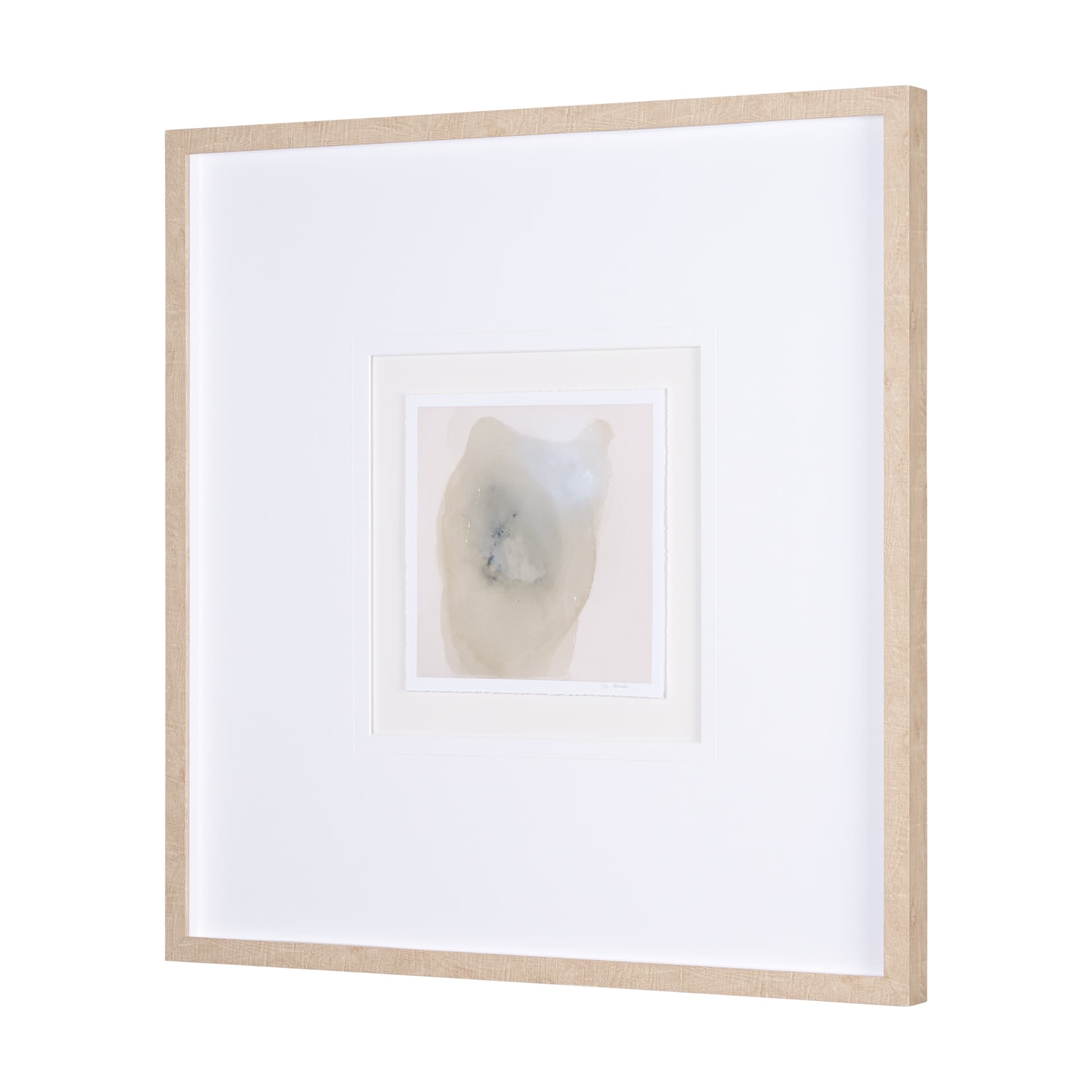 Peace by Ira Havuka a Hand Embellished Textured Framed Art Print Matted under Glass — product photograph