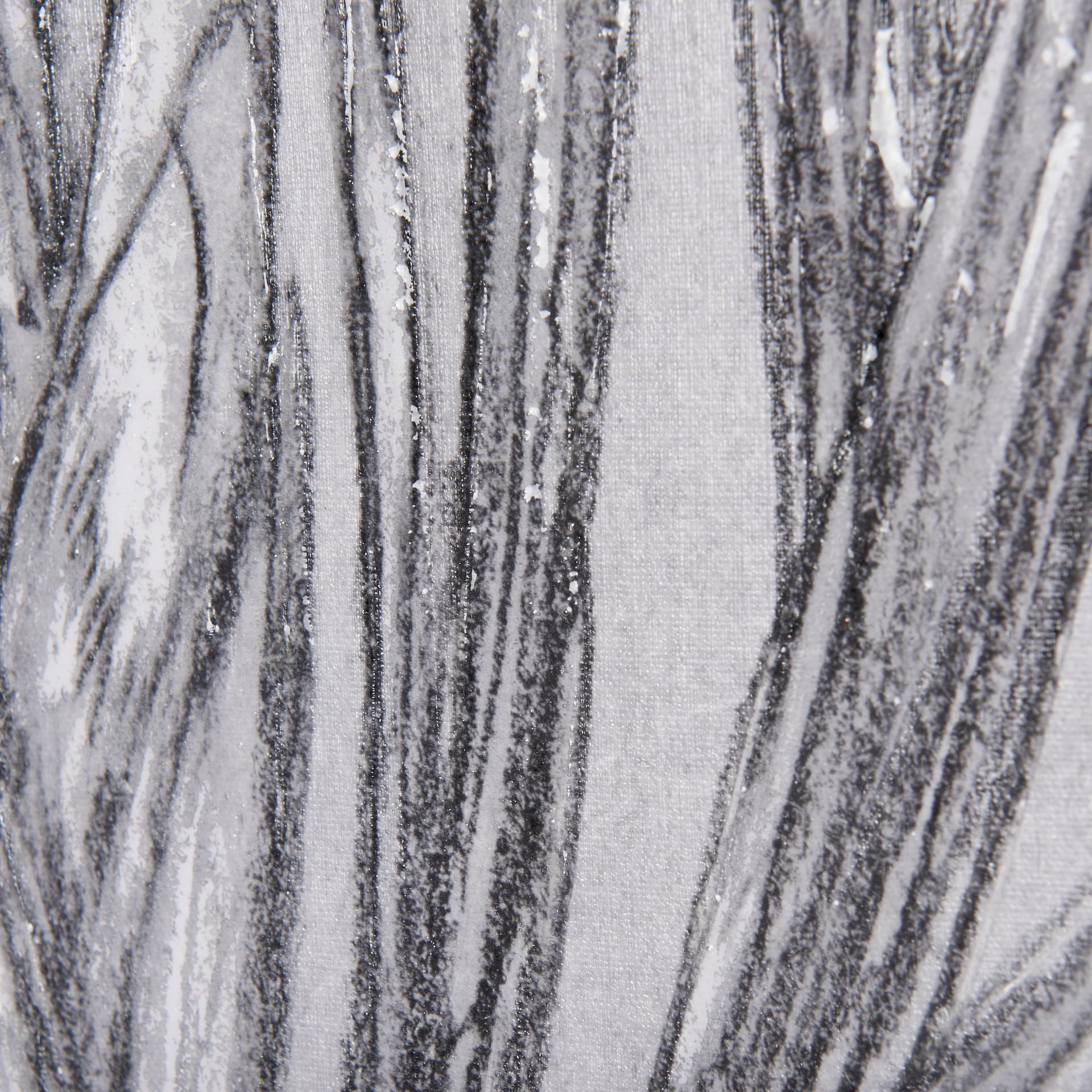 Botanical sketches IV (Grey) by Mercana Studio a Hand Embellished Textured Canvas — product photograph