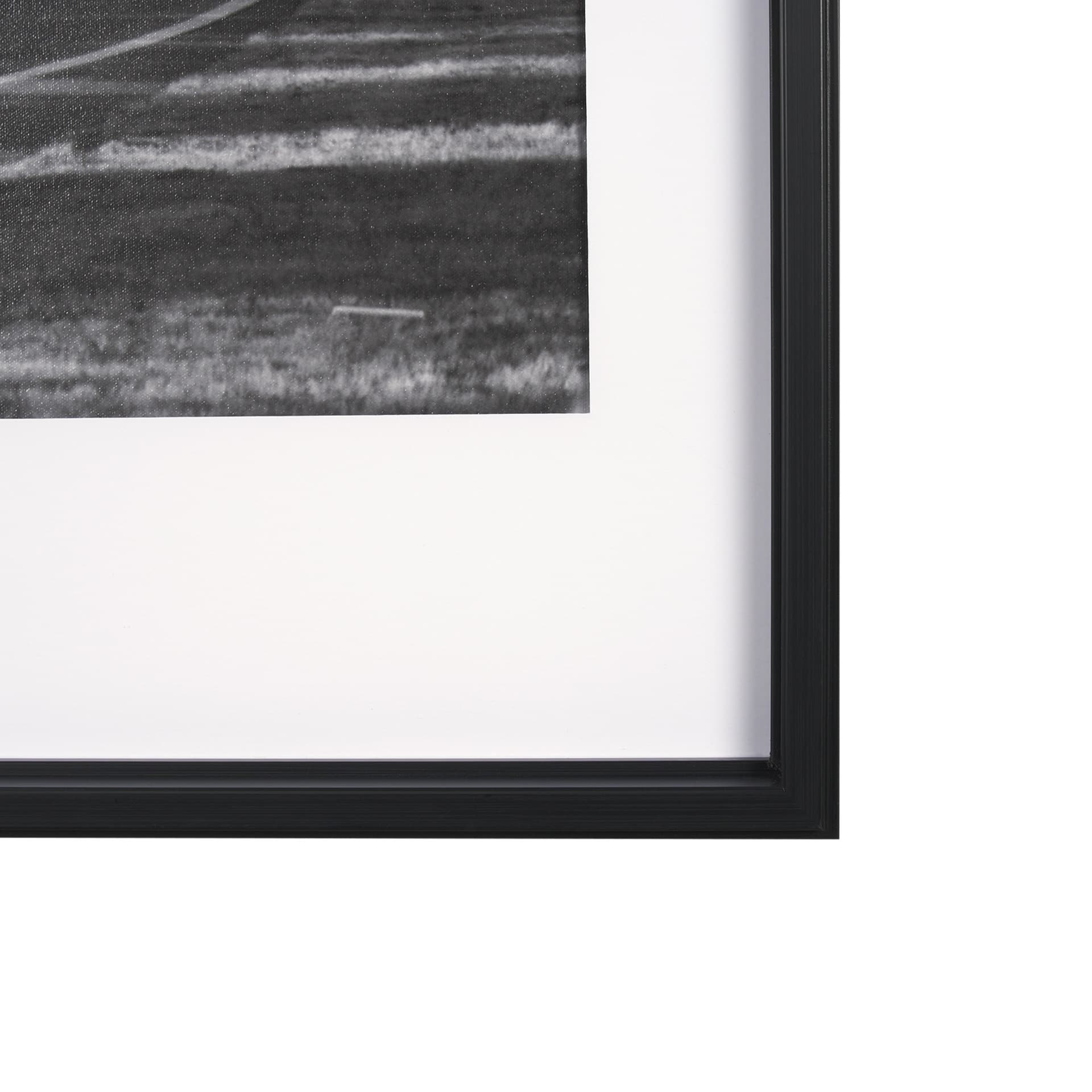 The Approach by Ben Wood a Hand Embellished Framed Photo Art Print Matted under Glass — product photograph