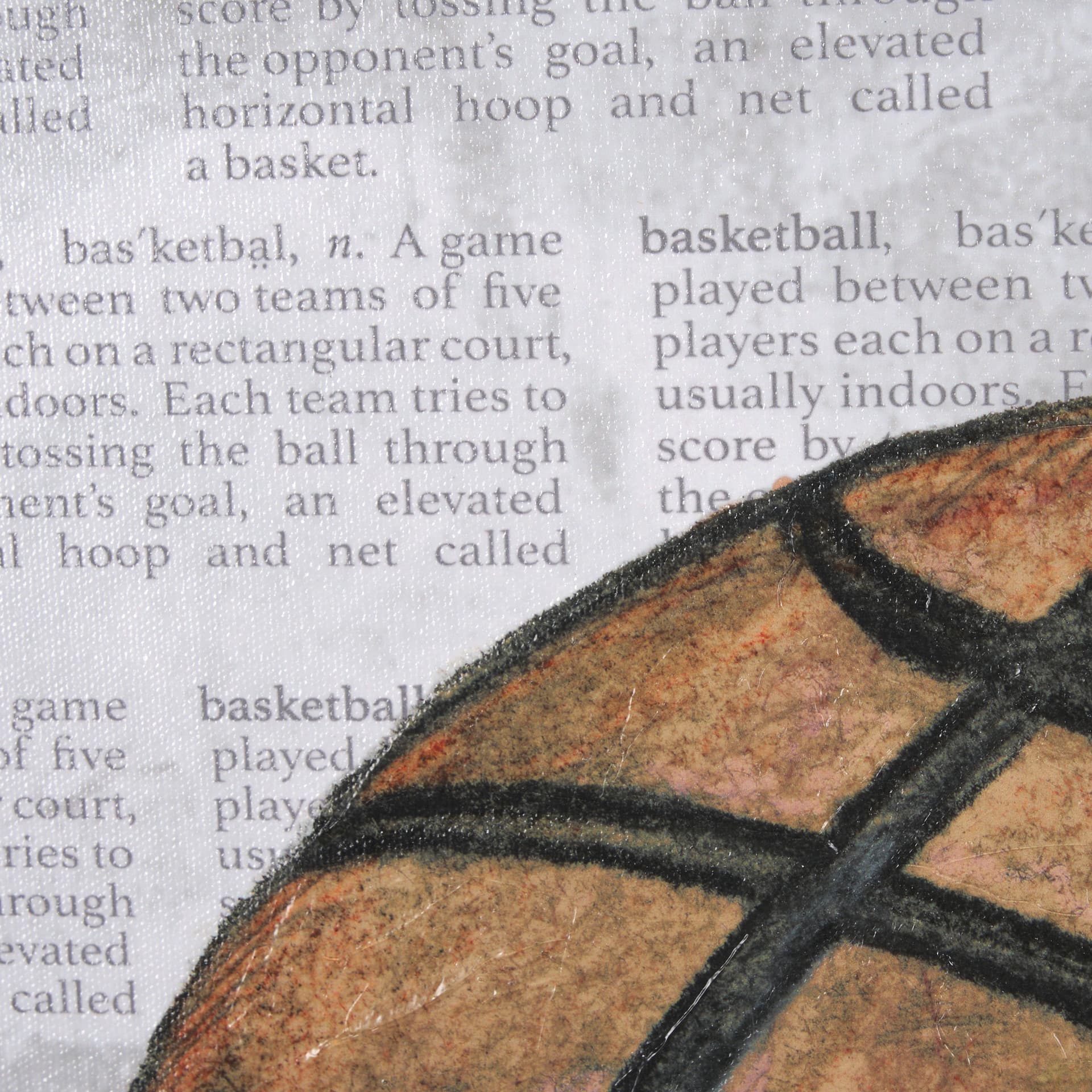 Definition of Sport IV by Mercana Studio a Hand Embellished Textured Framed Art Print — product photograph