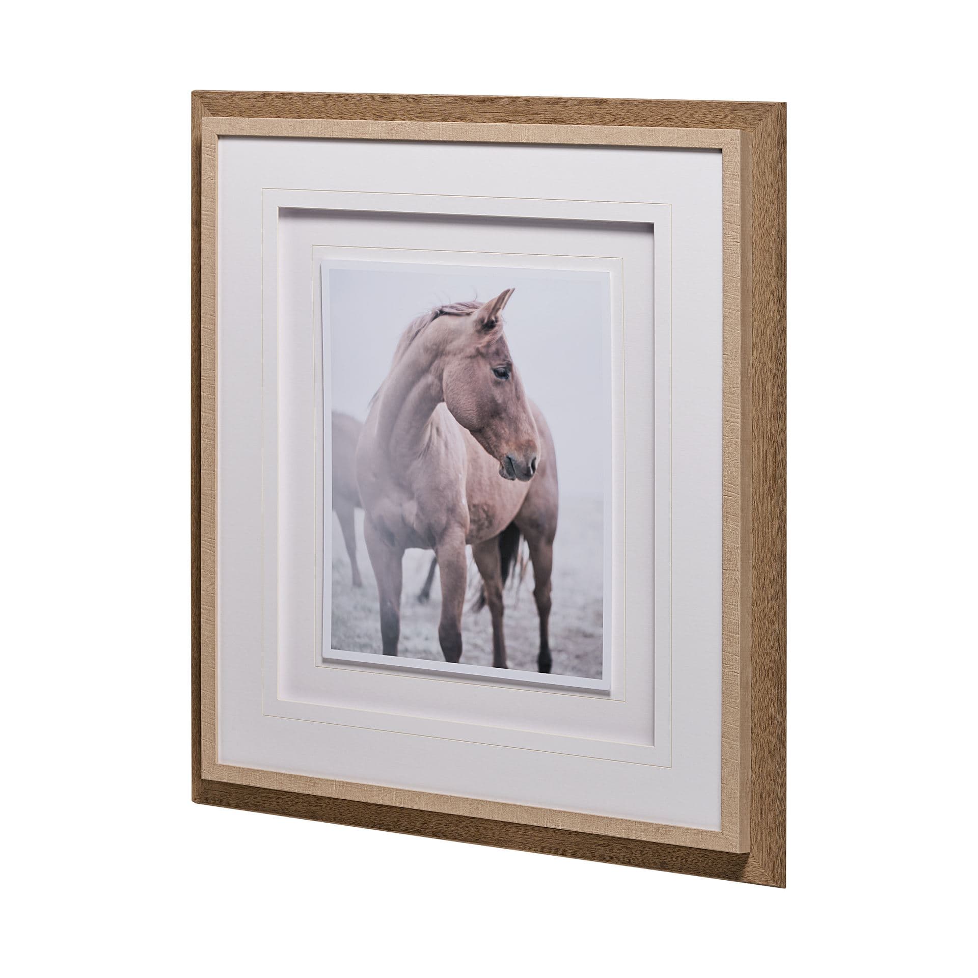 Horse 9 by Chris Dunker a Framed Photo Art Print Matted under Glass — product photograph