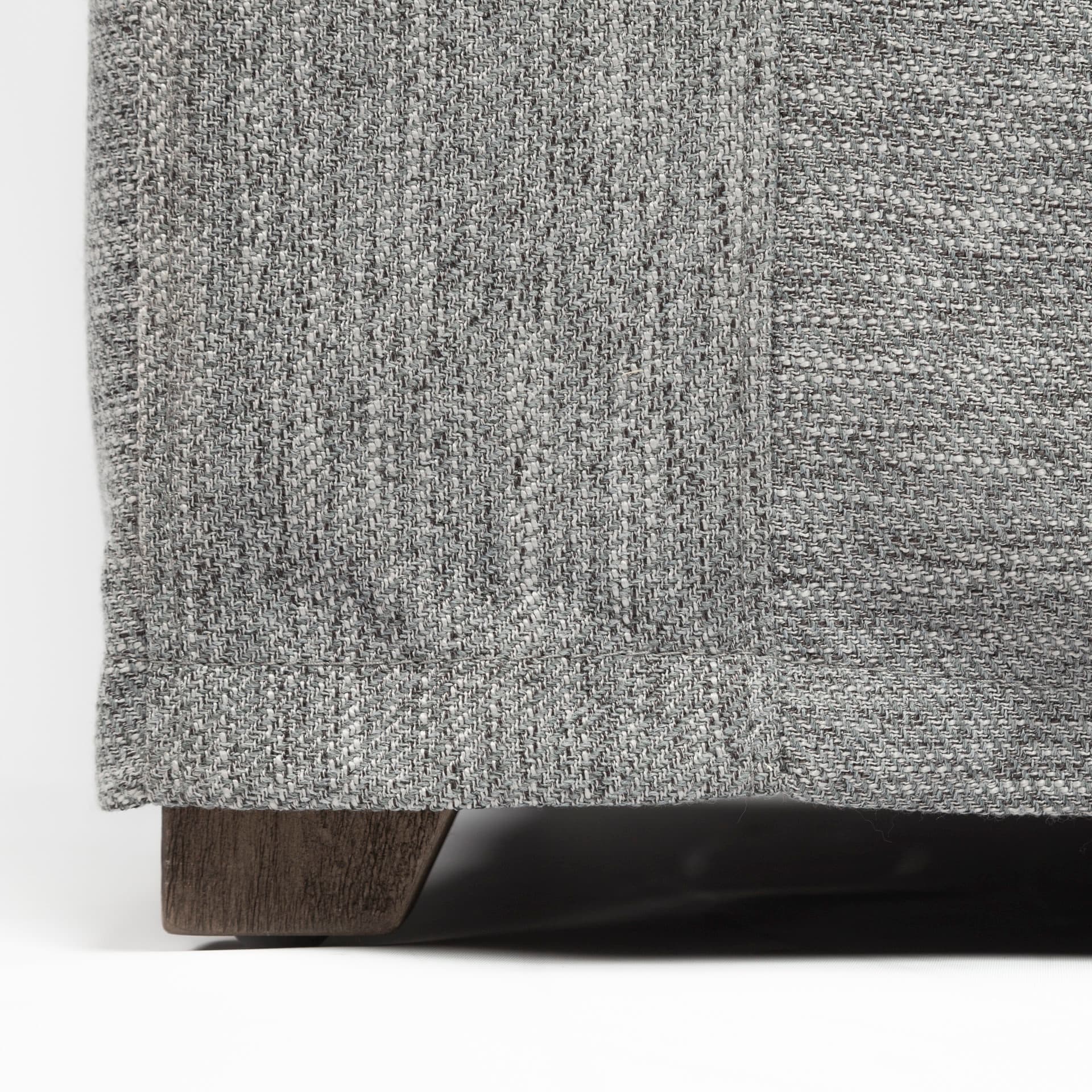 Denly III 38 X 38.25 X 34.5 Castlerock Gray Slipcover Upholstered Arm Chair — product photograph