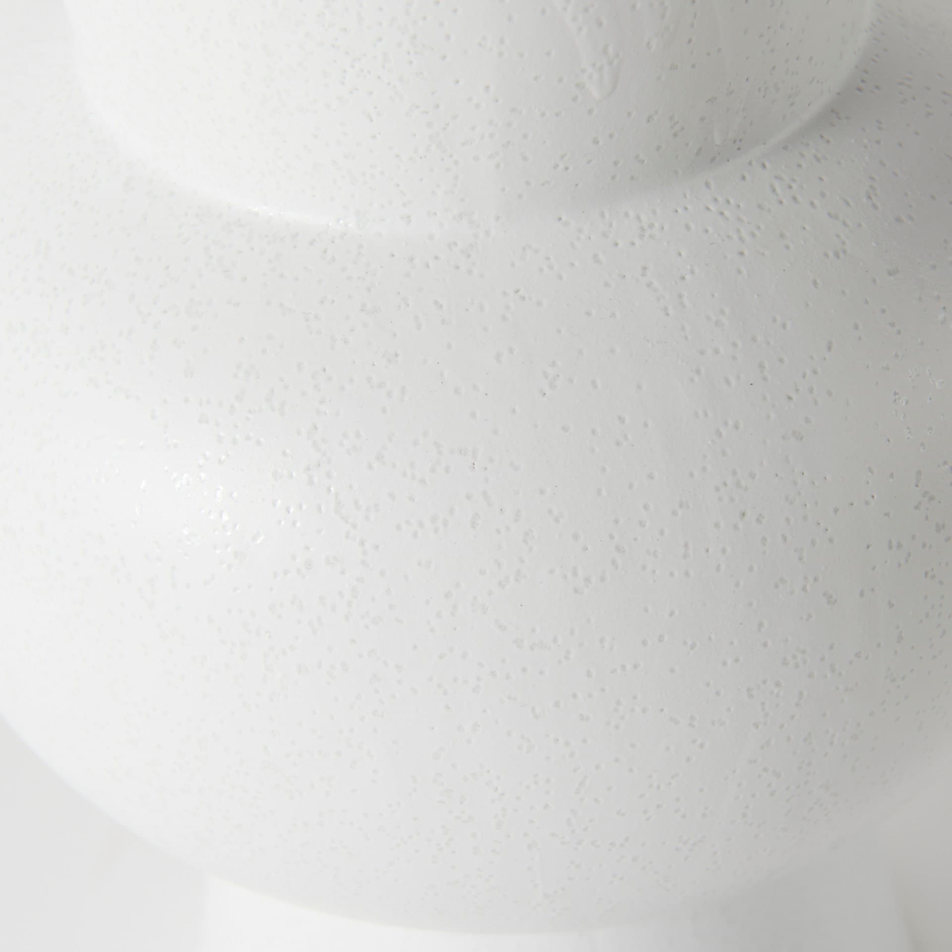 Laforge 10.8H Medium White Ceramic Vase — product photograph