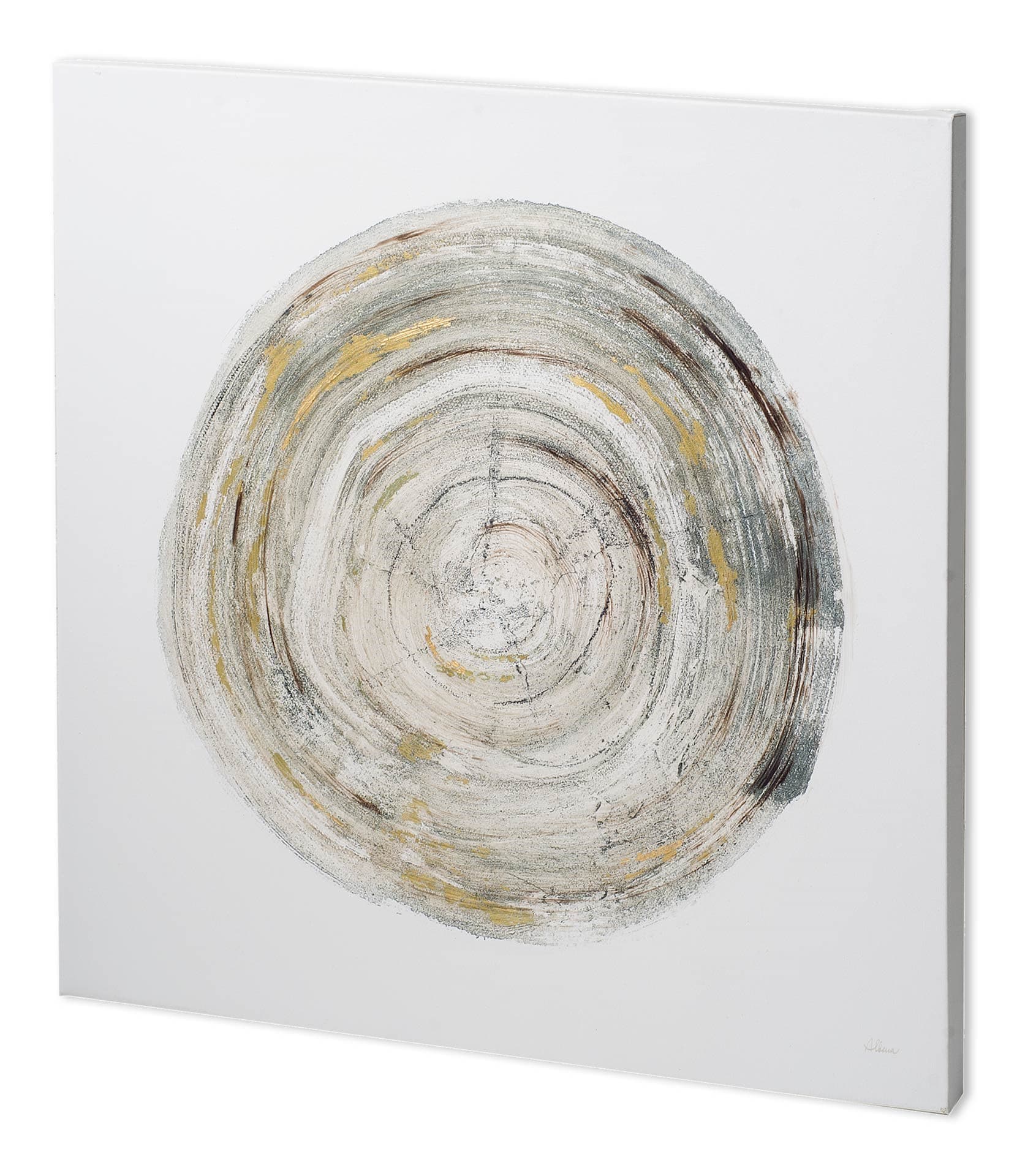 Counting the Years II by Albena Hristova a Hand Embellished Textured Canvas — product photograph