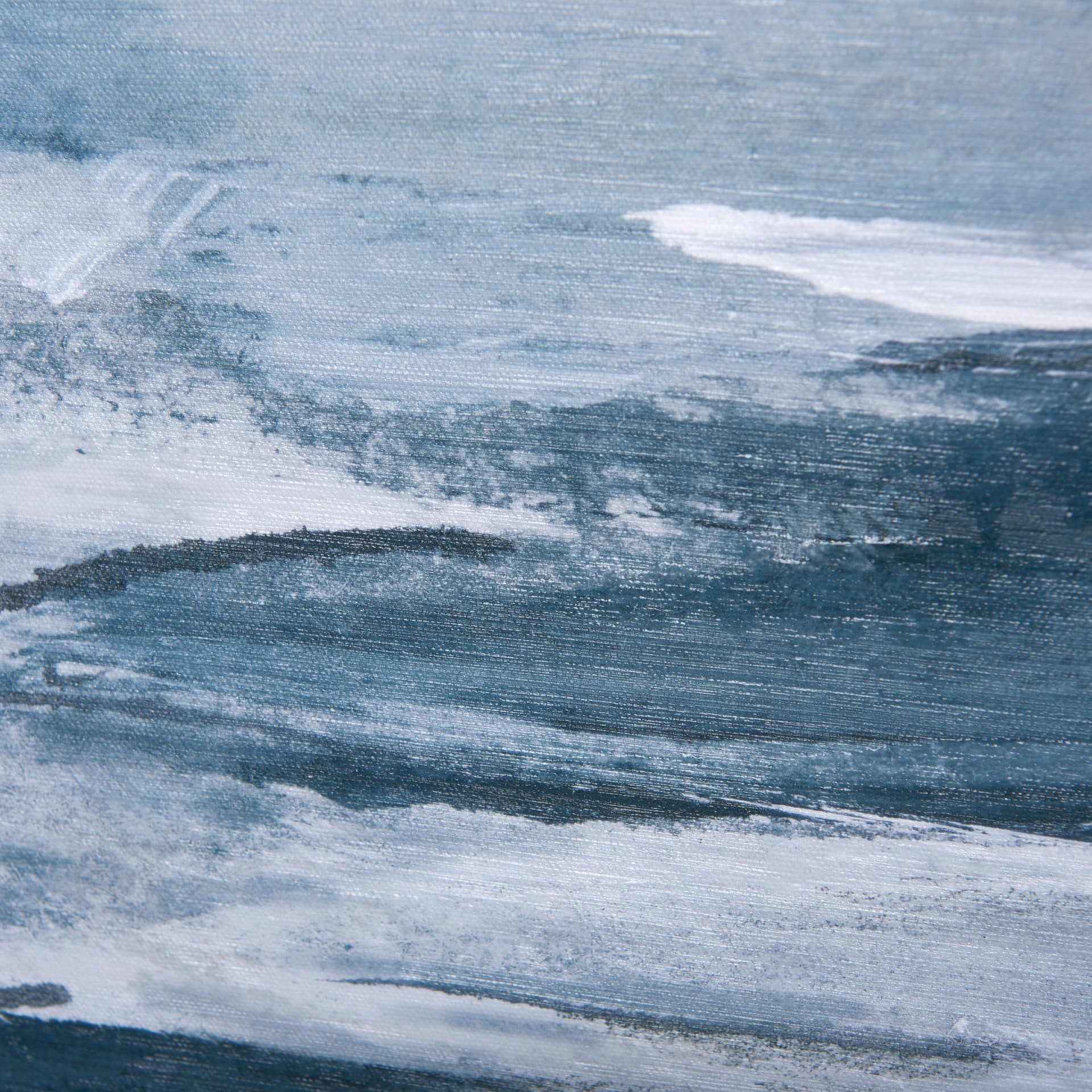 Clouds and sea II by Mercana Studio a Hand Embellished Textured Canvas — product photograph