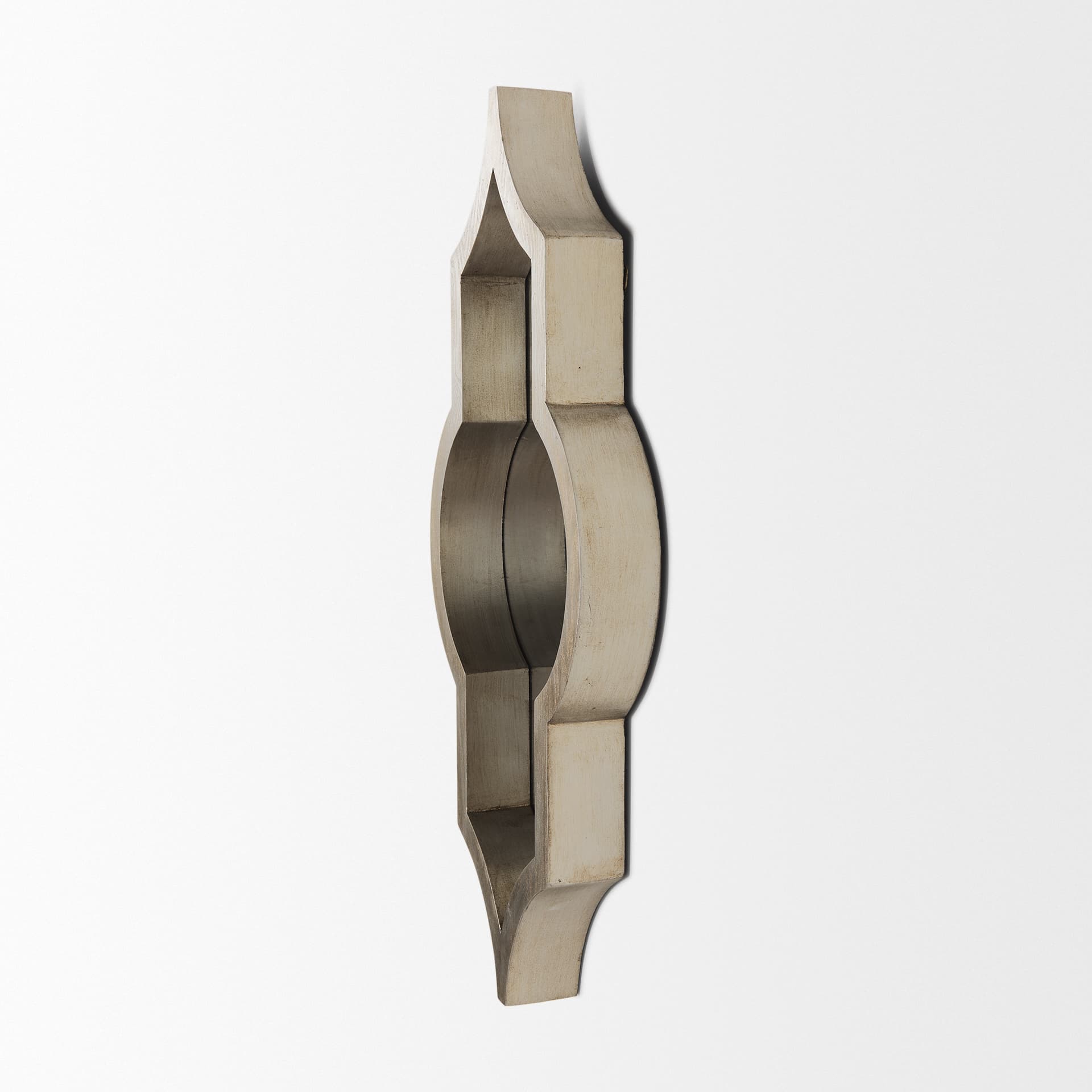 Tamanar 15x34 Champagne Wood Frame Mirror — product photograph