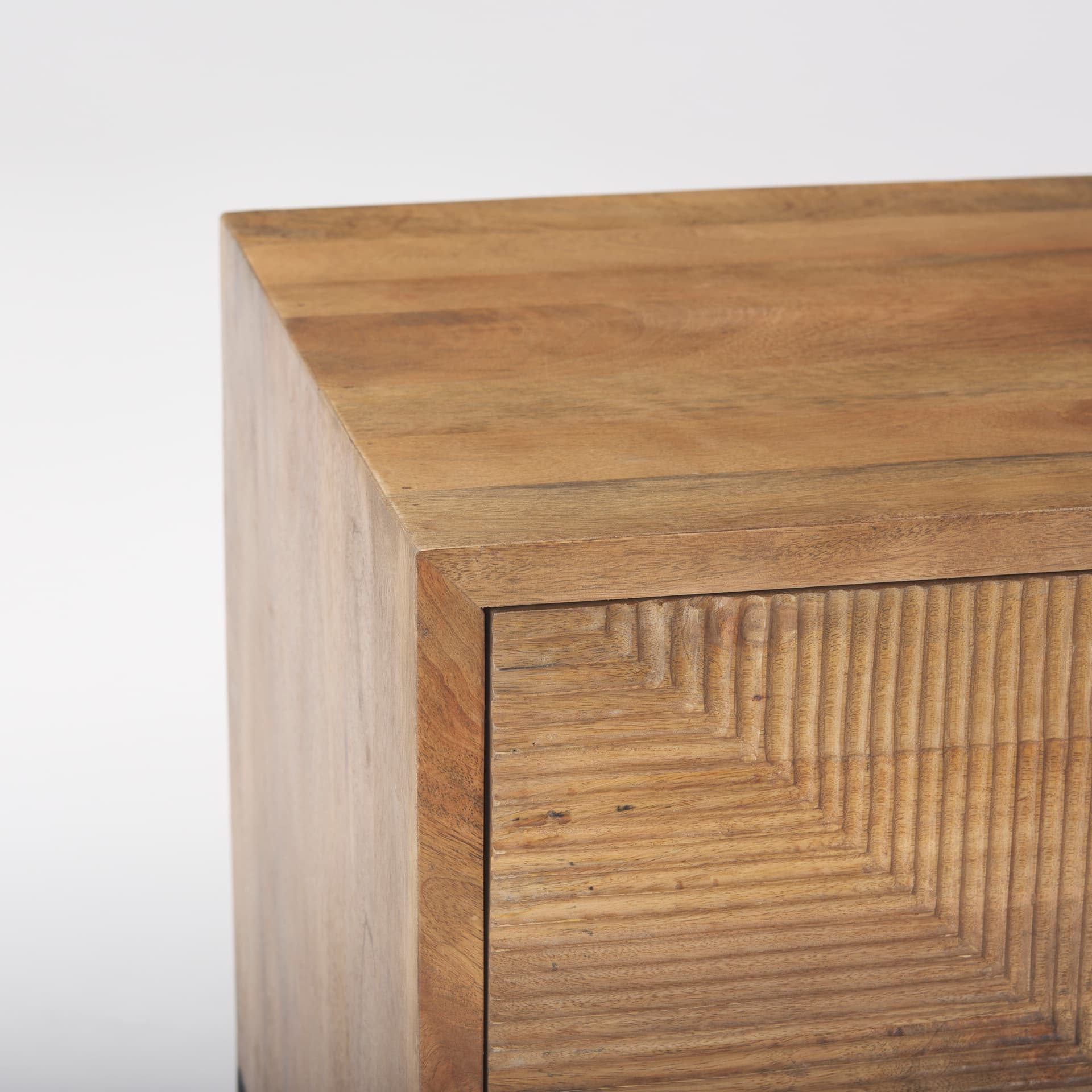 Cairo 22.0L x 22.0W x 26.0H Wood 2 Drawer Accent table — product photograph
