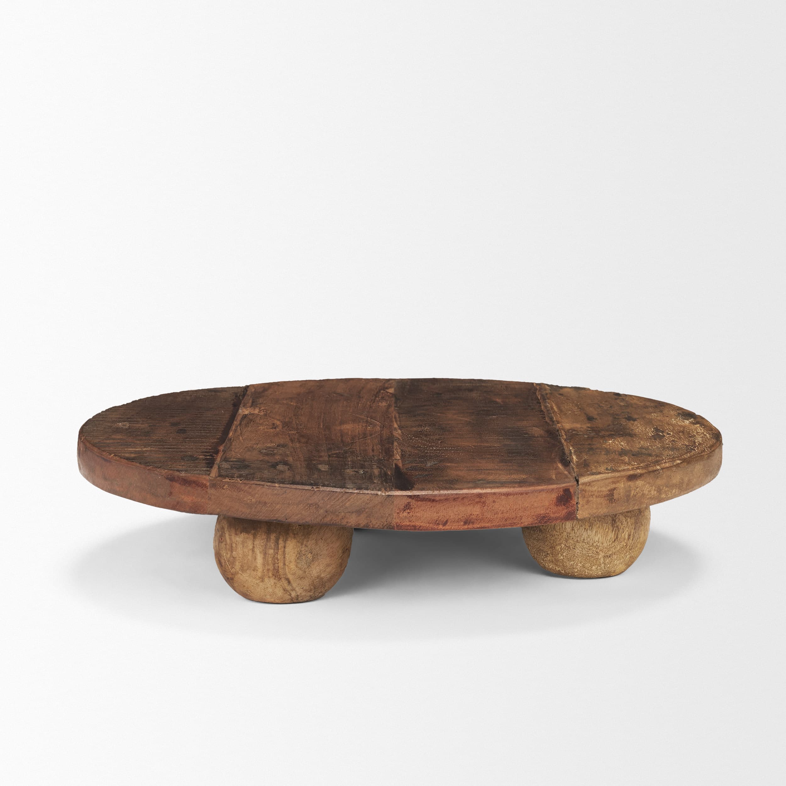 Kerra Large Solid Reclaimed Wood Tray — product photograph