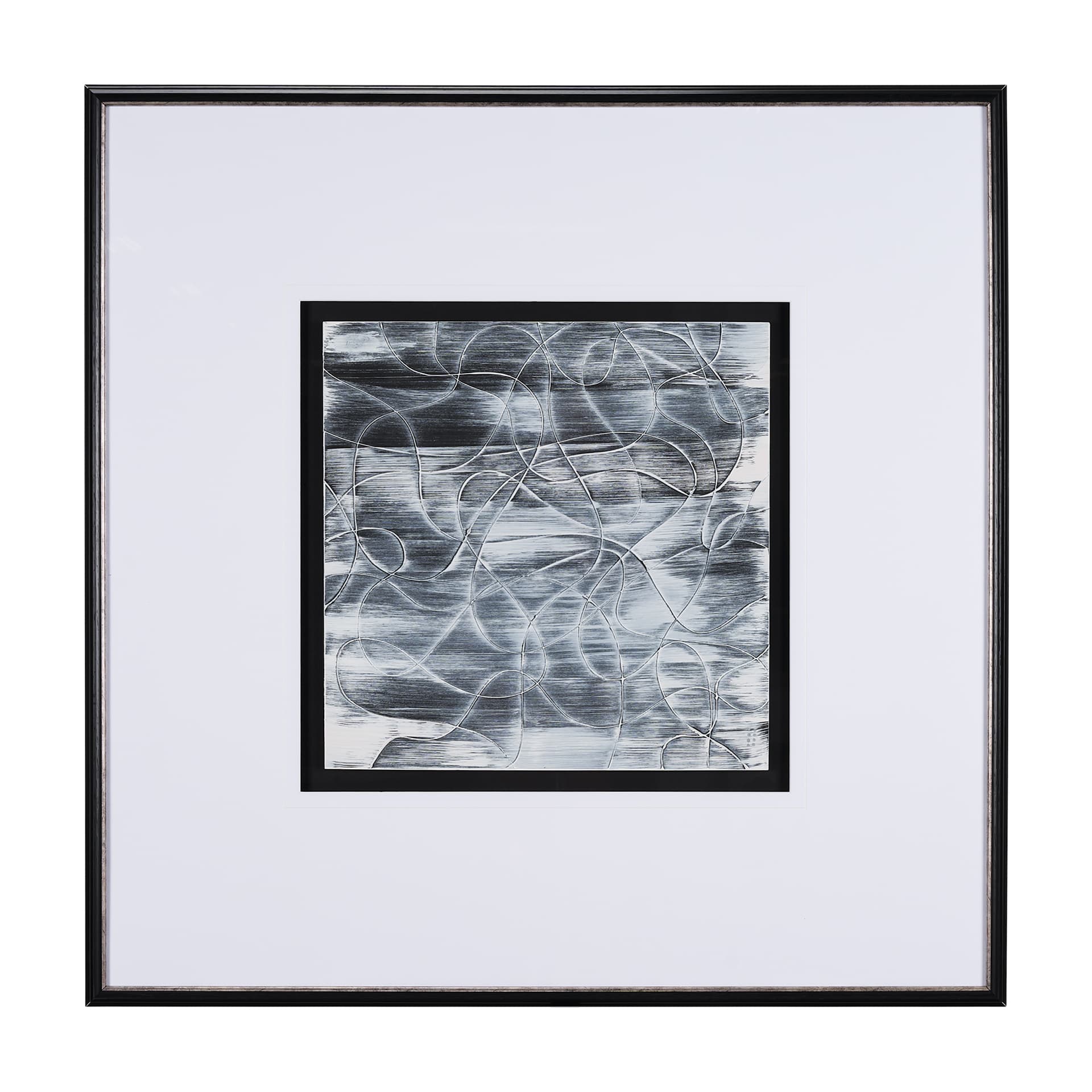 Continuous Strand I by Studio M a handmade Original Framed Artwork under Glass — product photograph