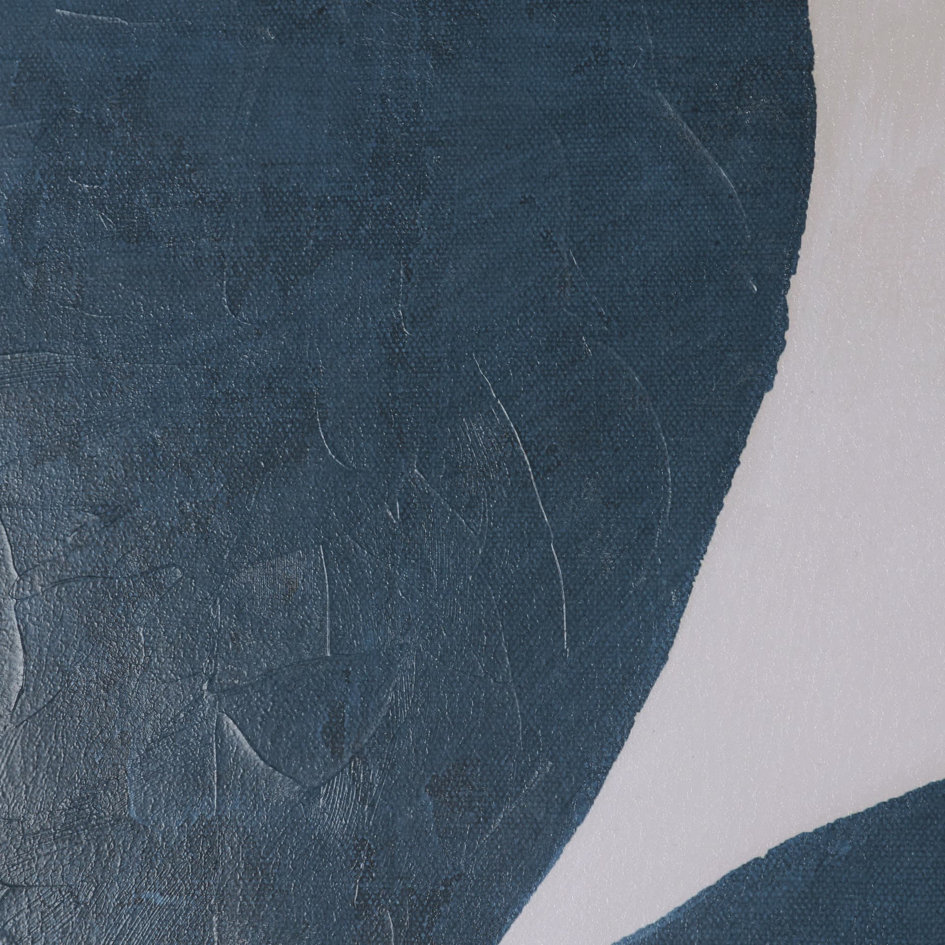 Dreamy Blues II by Stacy Daguiar Hand-Embellished Textured Framed Artwork Matted under Glass — product photograph