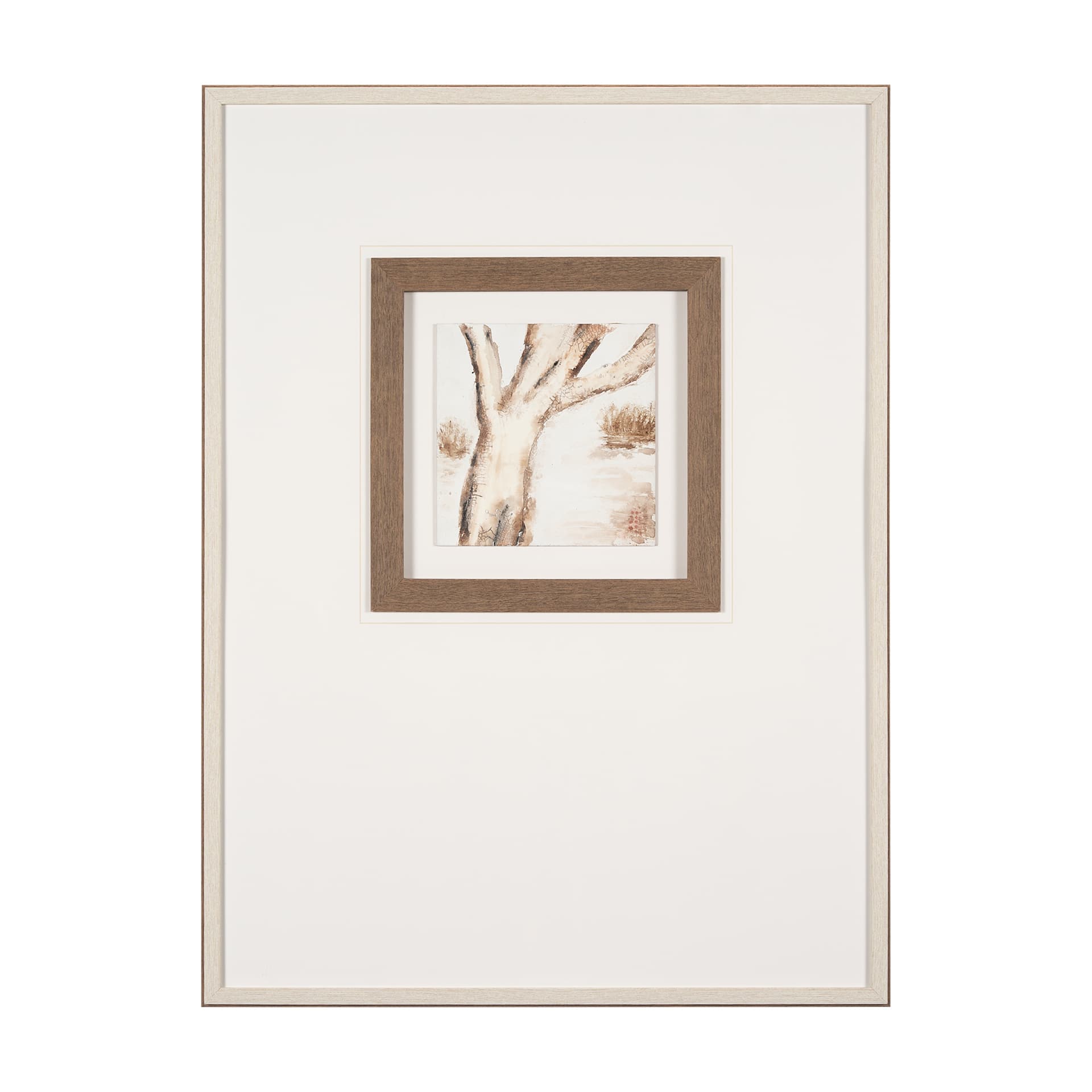 Ancient Arbutus by Studio M a handmade Original Framed Artwork under Glass — product photograph