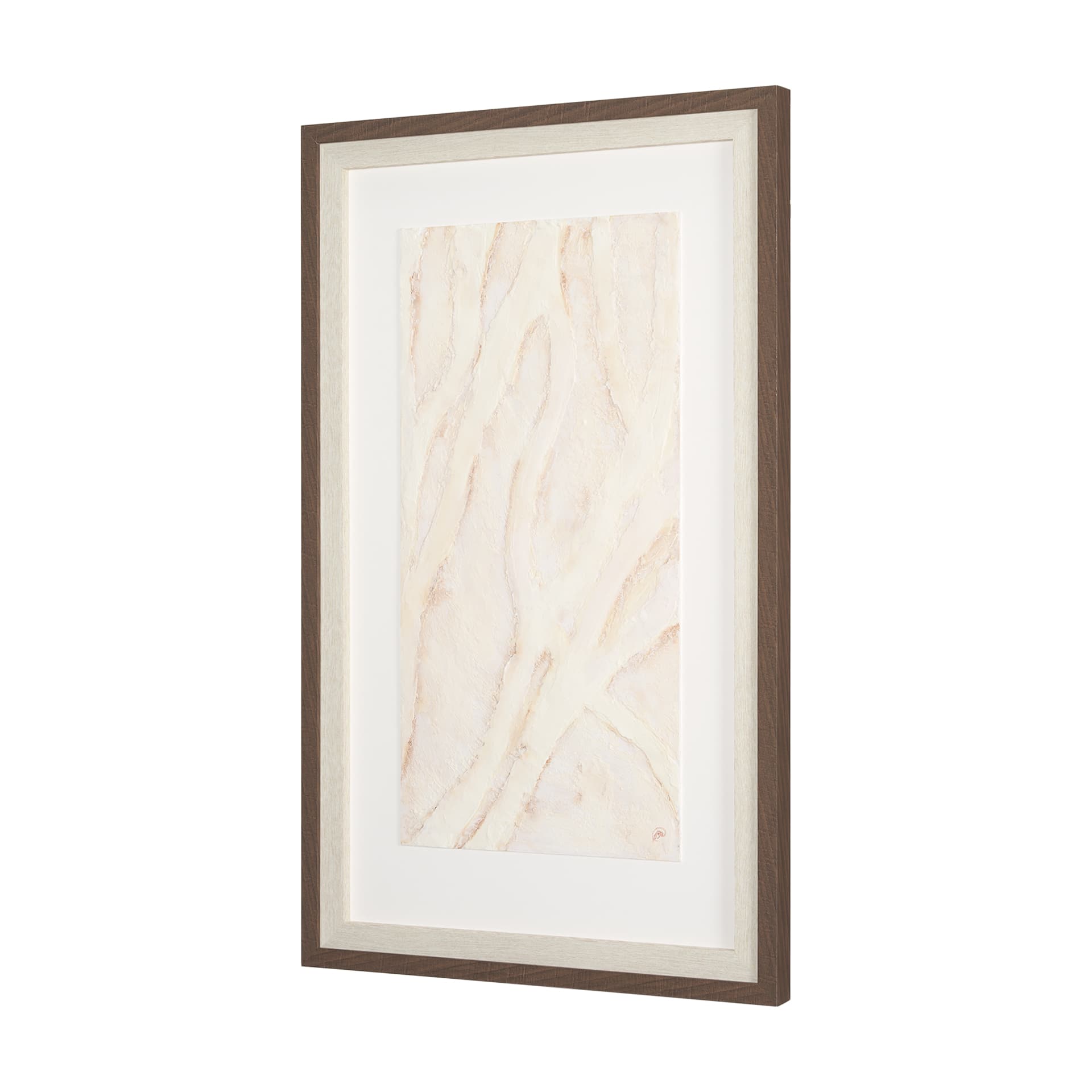 Dune III by Studio M a handmade Original Framed Artwork under Glass — product photograph