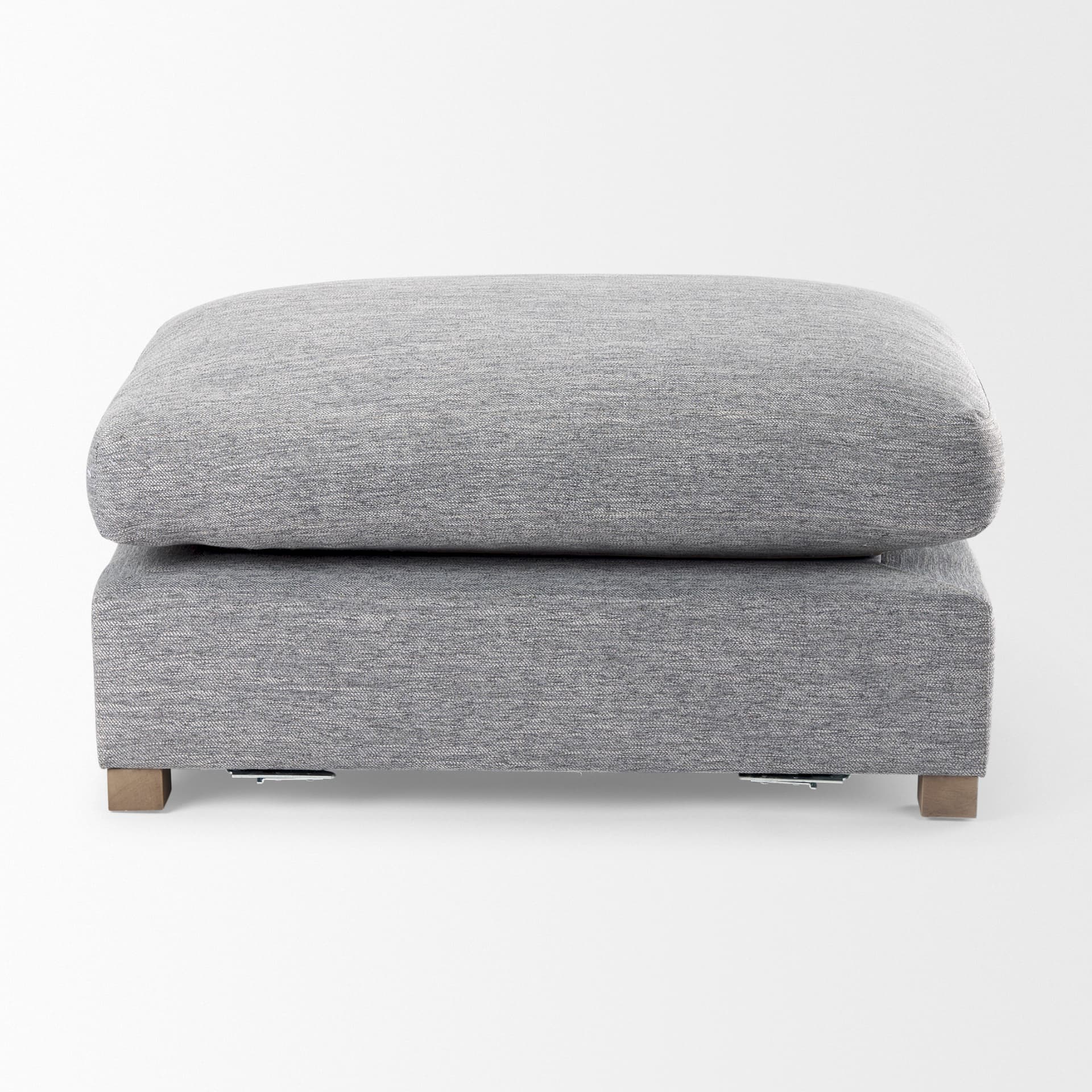 Valence 38.6L x 26.0W x 17.7H Castlerock Gray 2/3 Ottoman Sectional Piece — product photograph