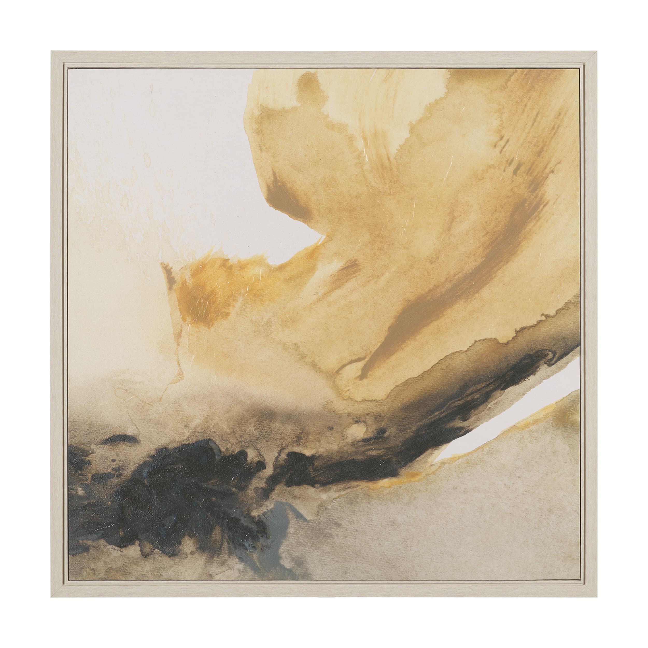 Discovery by Ira Havuka Hand-Embellished Textured Framed Canvas Artwork — product photograph