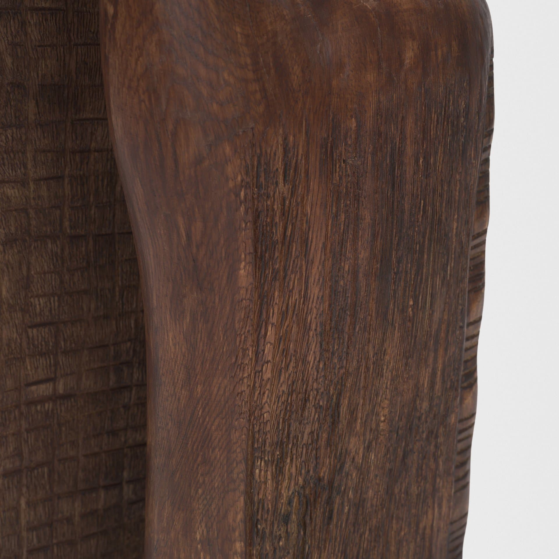 Farasi Medium Brown Wood Carved Horse Object (Set of 2) — product photograph