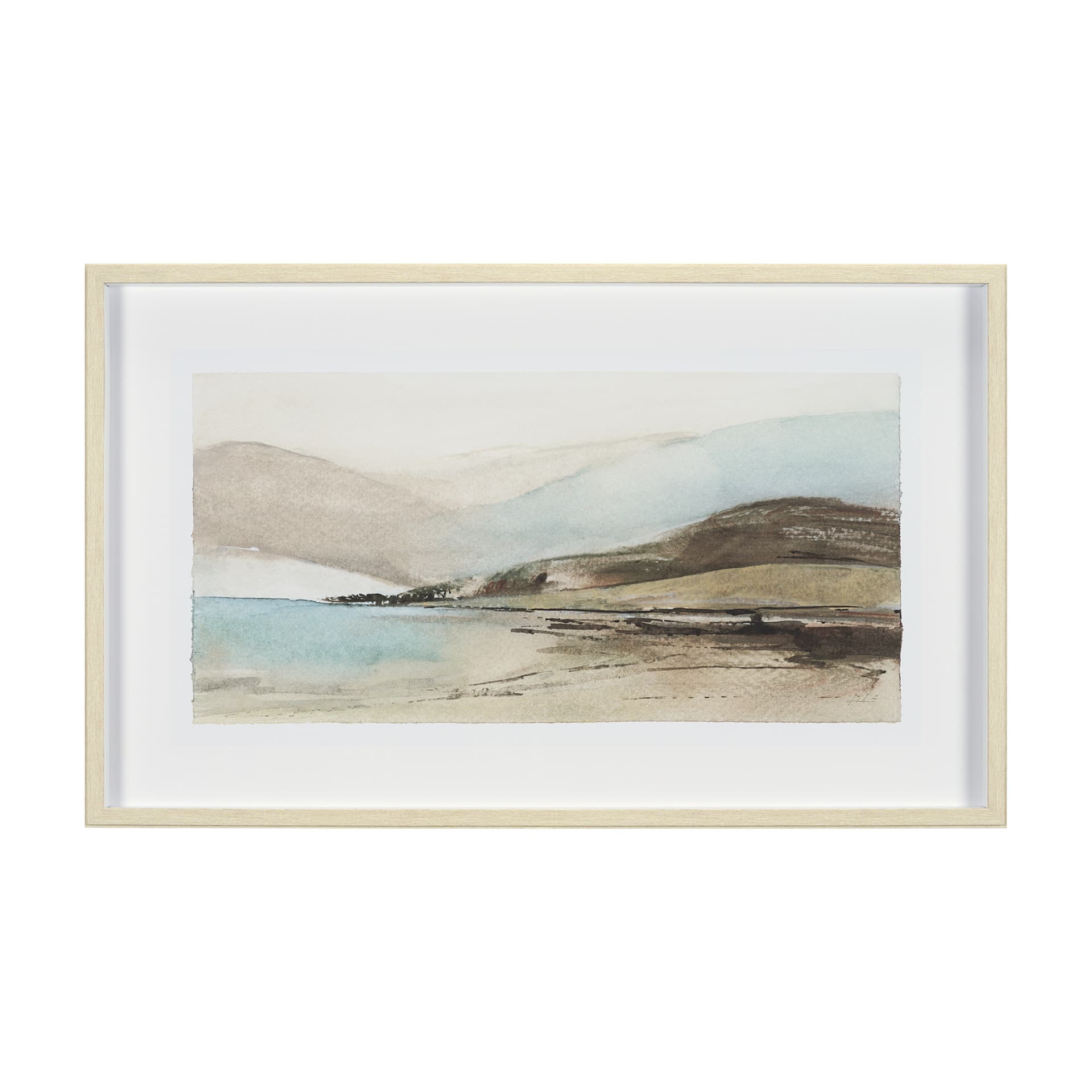 Movement I by Mercana Studio a Framed Art Print Matted under Glass — product photograph