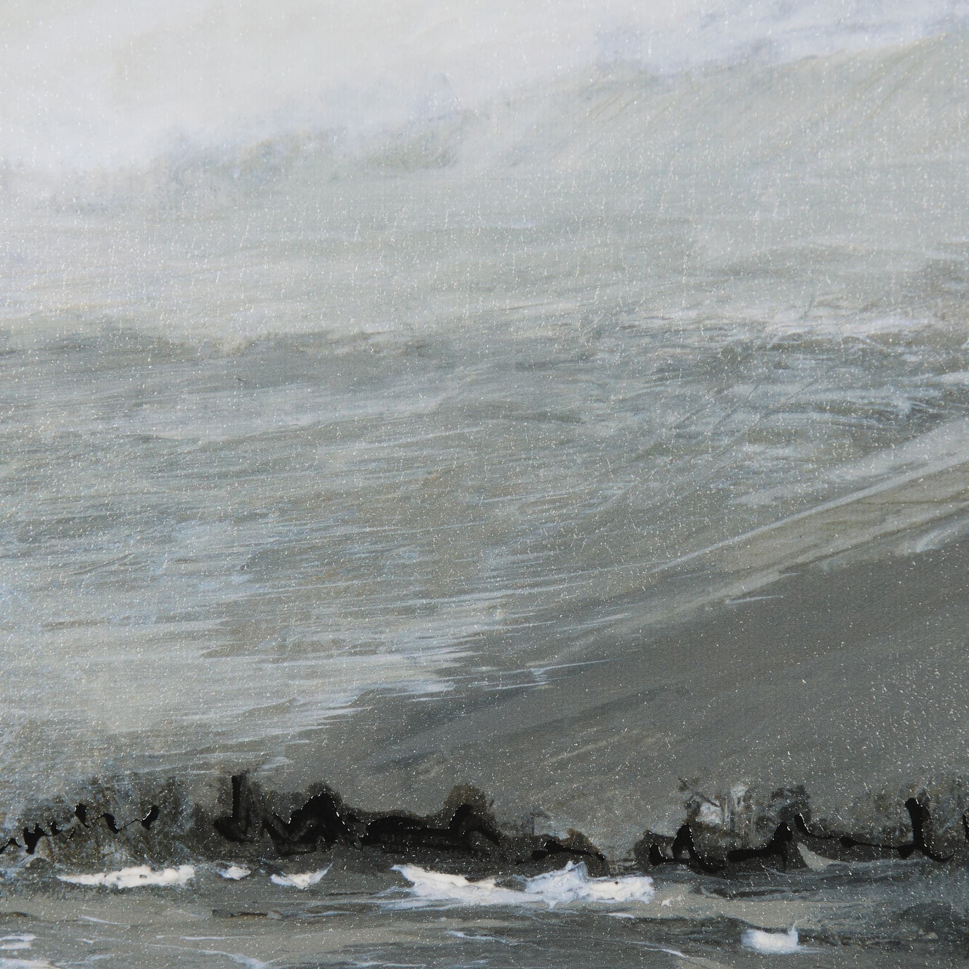 Rainy Day Inspiration V by Mercana Studio a Hand Embellished Textured Framed Art Print — product photograph