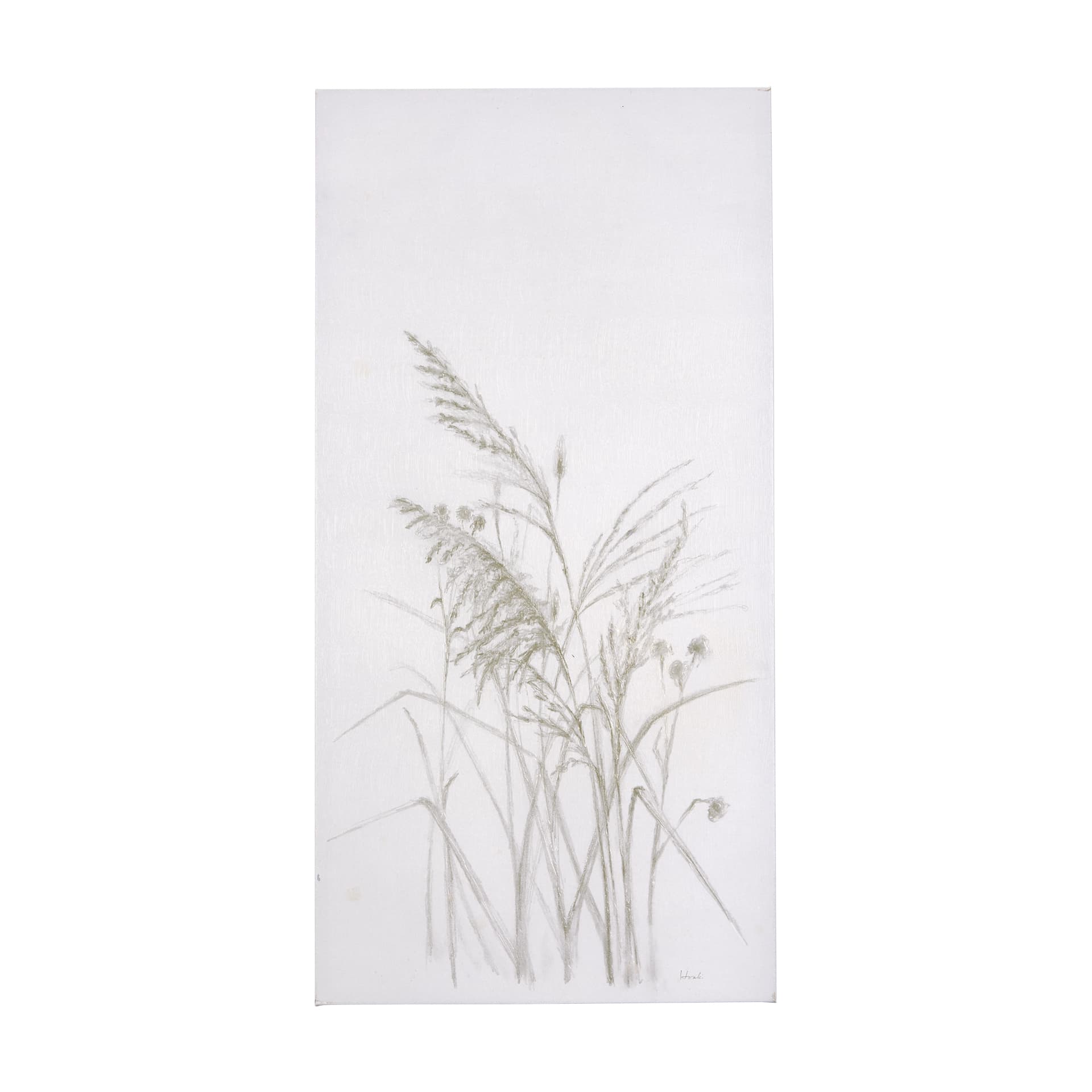 Growing Along The River II by Mercana Studio a Hand Embellished Textured Canvas — product photograph