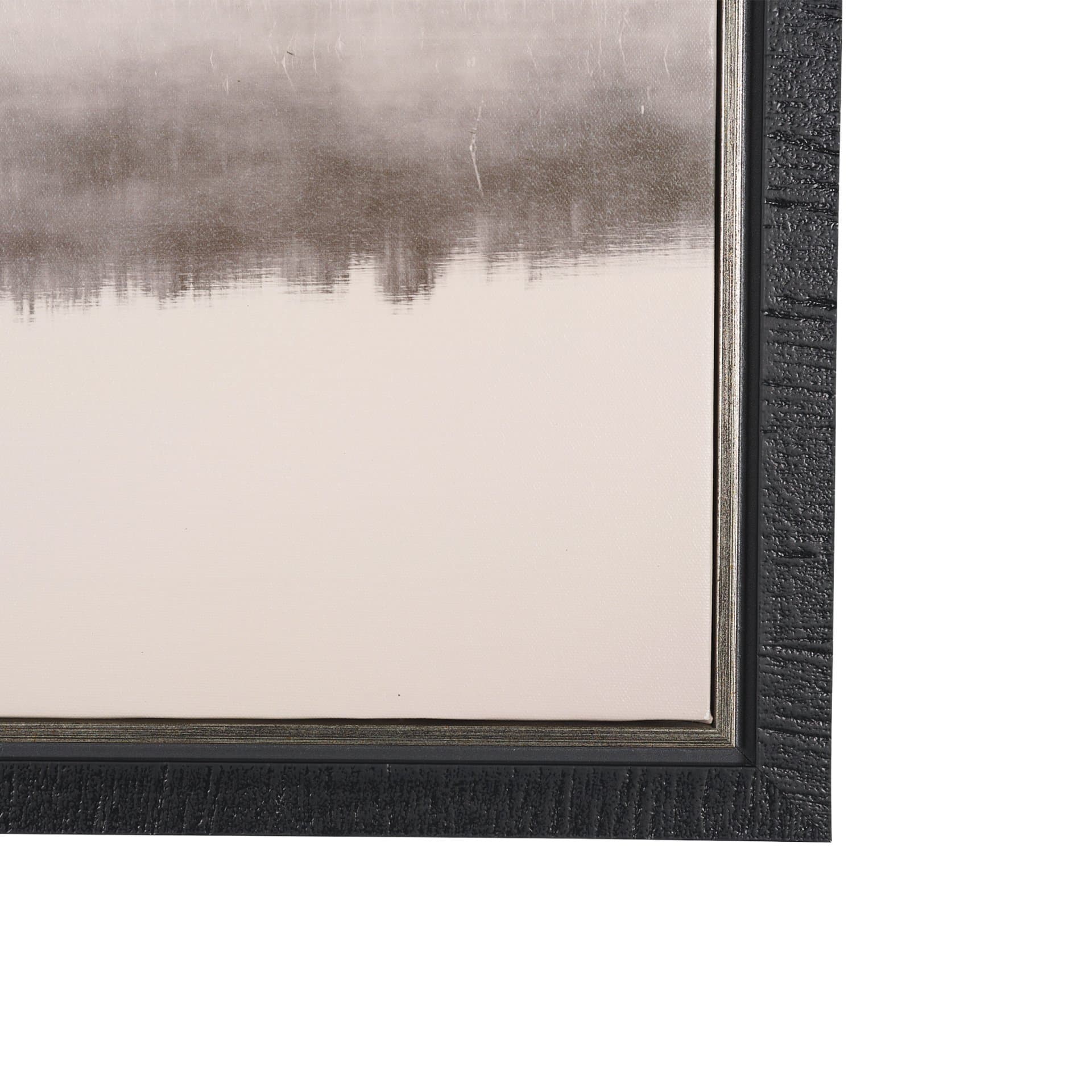 Calm Reflections by Mike Toy Hand-Embellished Textured Framed Canvas Photo Print — product photograph