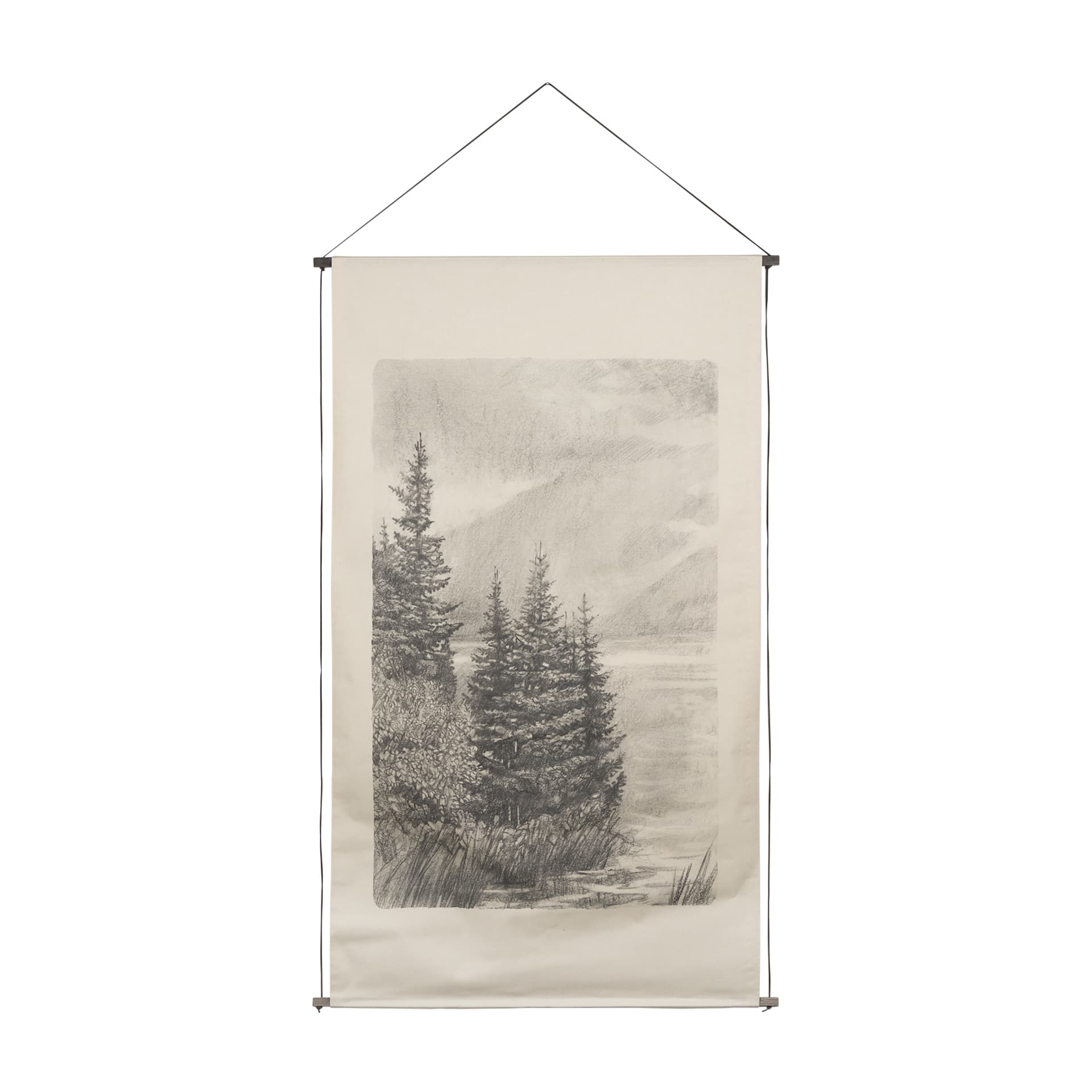 Northern Forest I by Mercana Studio a Hand Embelished Textured Framed Art Print — product photograph