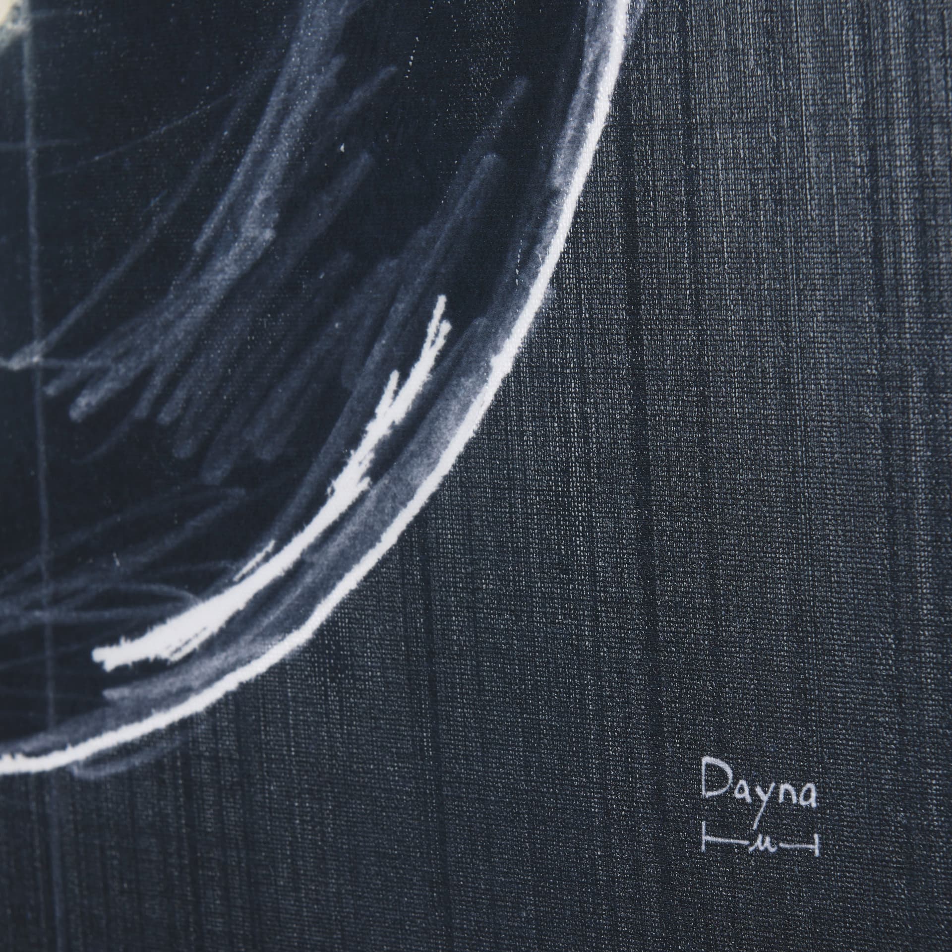 Bright Idea II by Mercana Studio a Hand Embellished Textured Canvas — product photograph