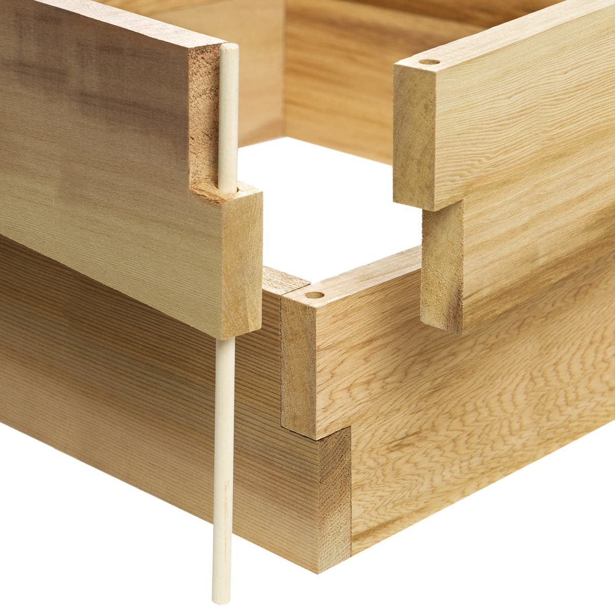 3-ft Double Layer Raised Garden Box RG36-2 — product photograph