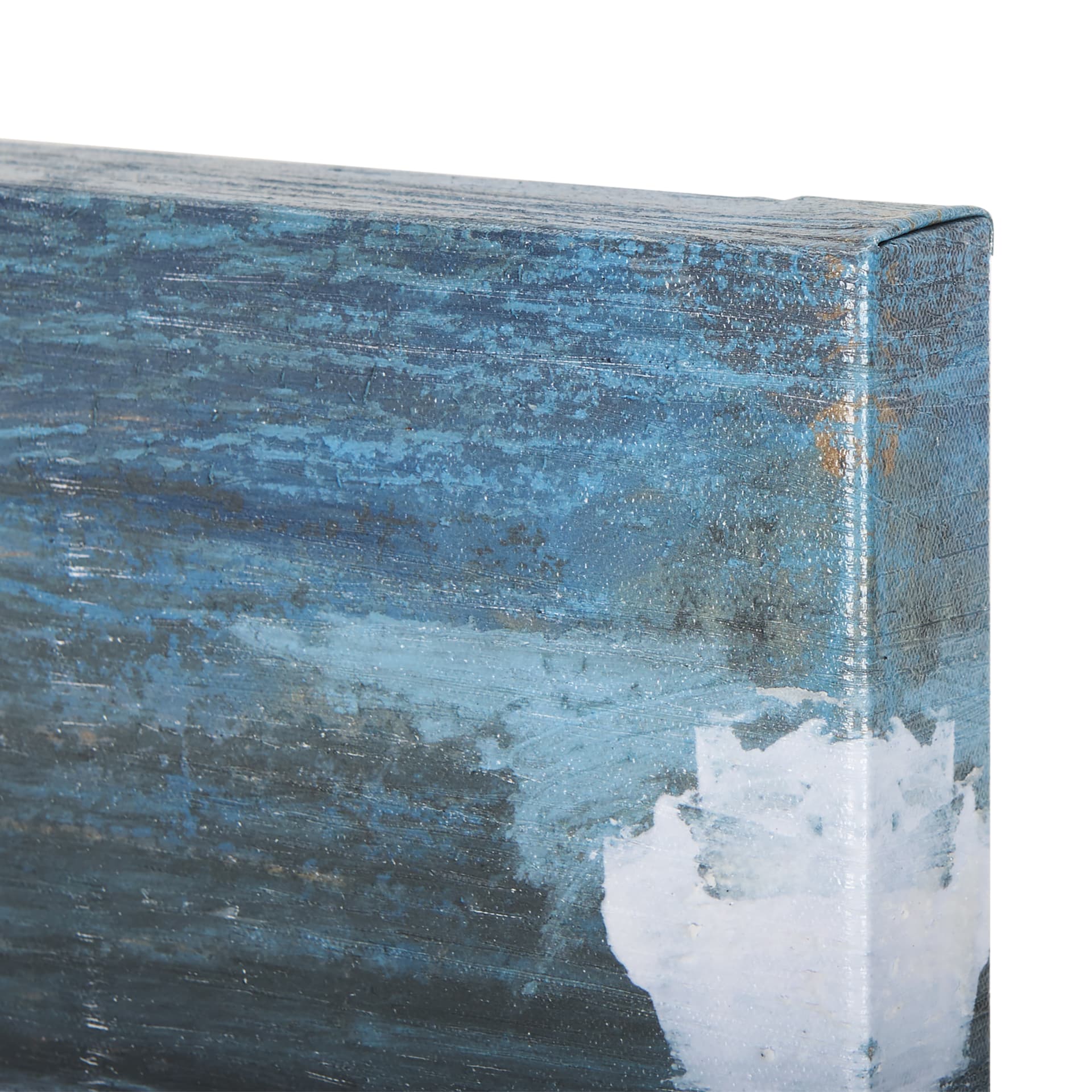Cloud Bay I by Mercana Studio a Hand Embellished Textured Canvas — product photograph