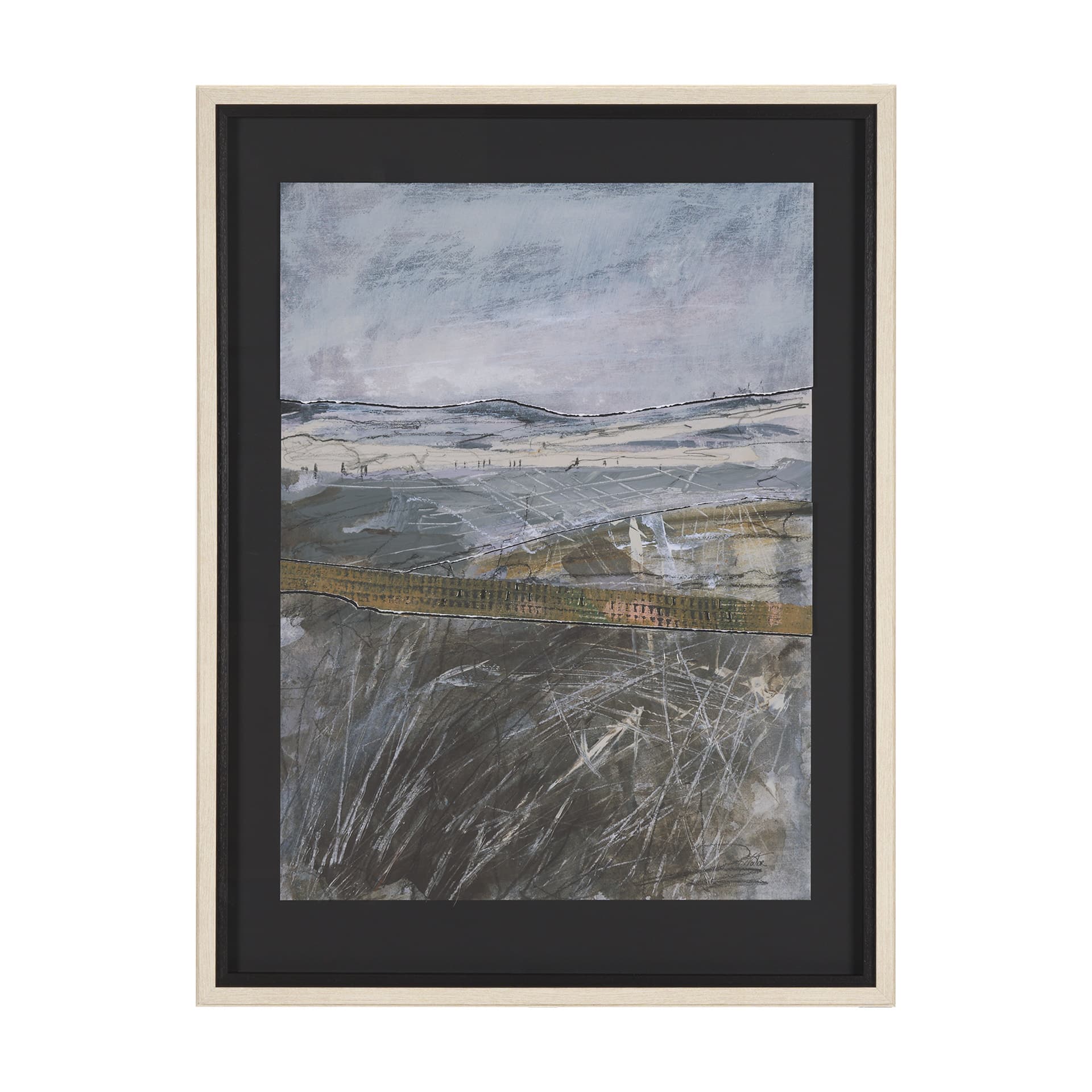 Mesmerized View I by Mercana Studio a Hand Embellished Framed Art Print Matted under Glass — product photograph