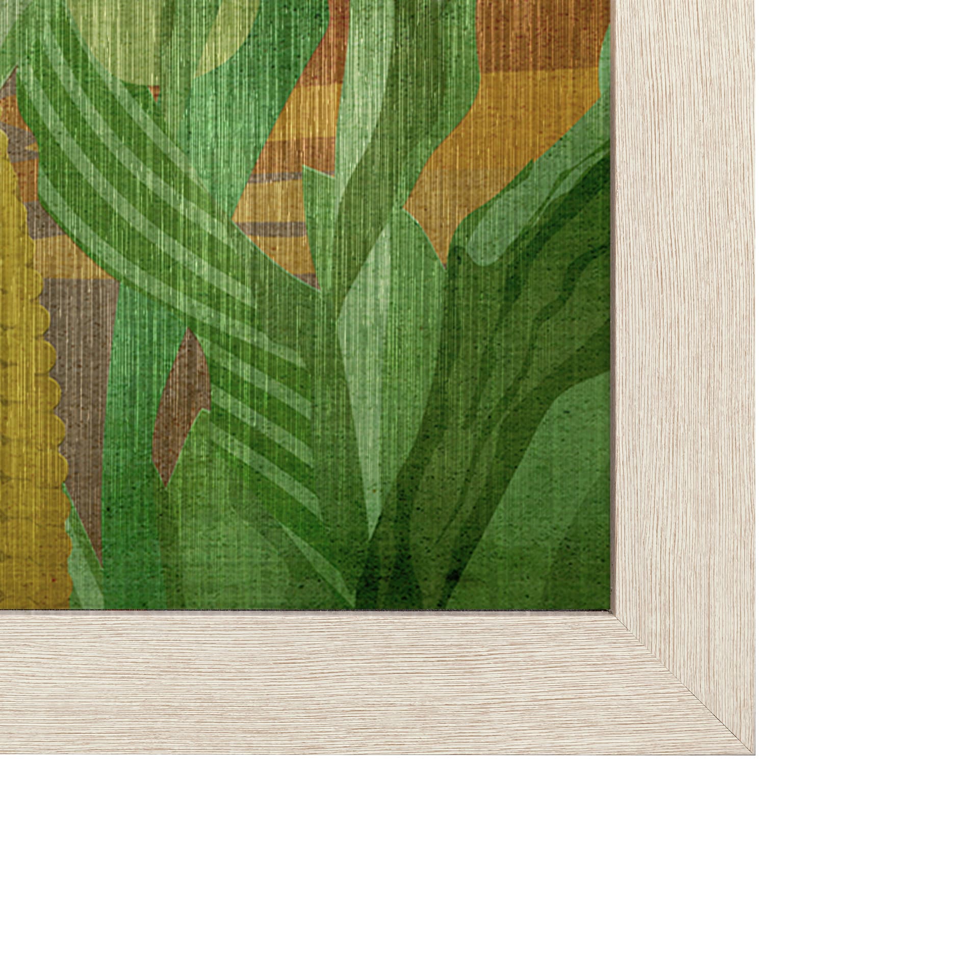 Illinois Go USA (L) by Mercana Studio a Hand Embellished Decograph Framed Art Print — product photograph