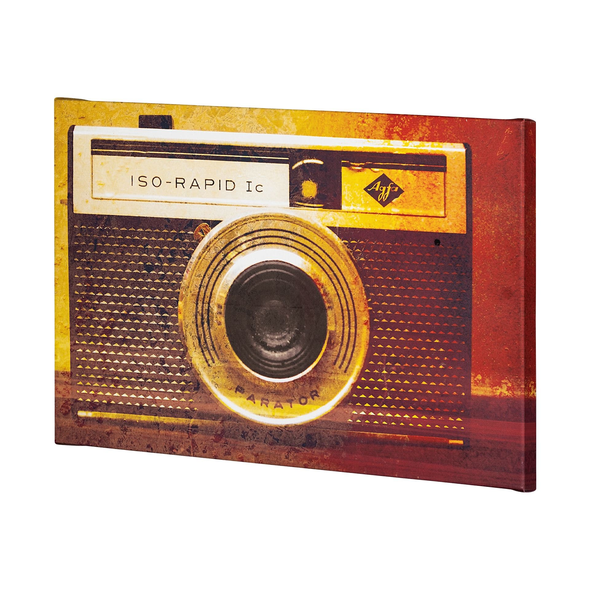 Rapid Vintage by Urban Octopus a Hand Embellished Textured Canvas — product photograph