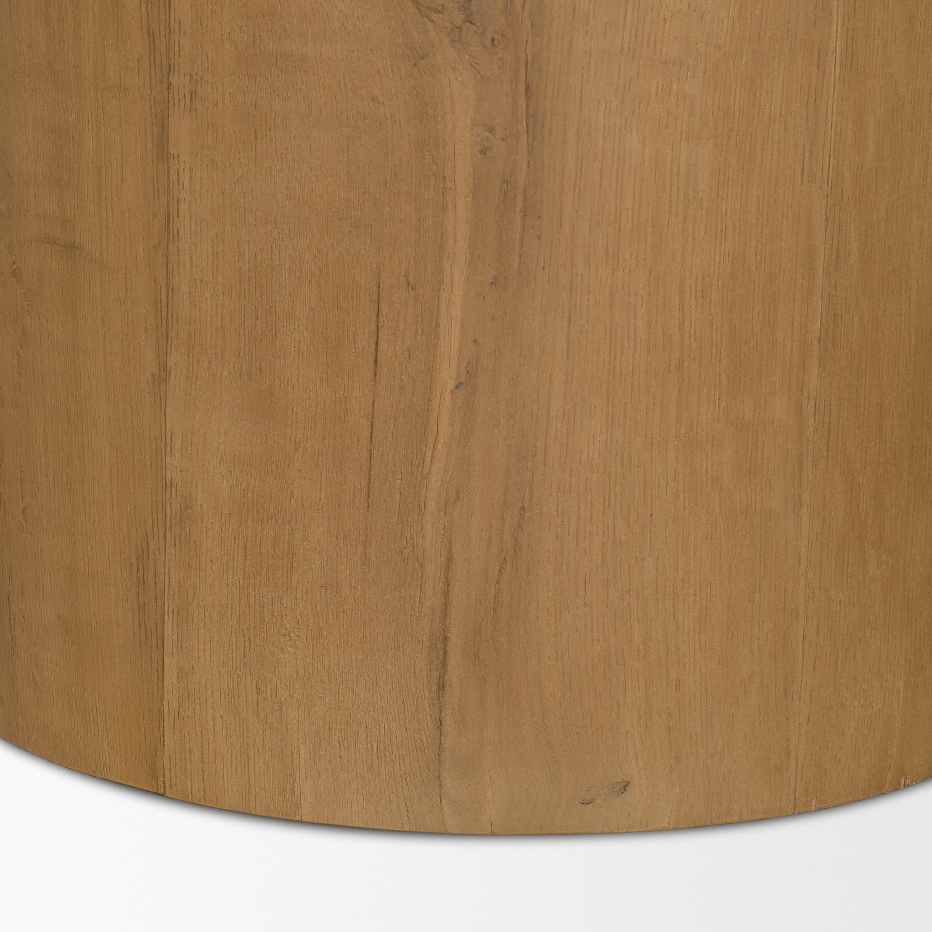 Siena 42" Round Pedestal Dining Table | Travertine | Seats 4 — product photograph