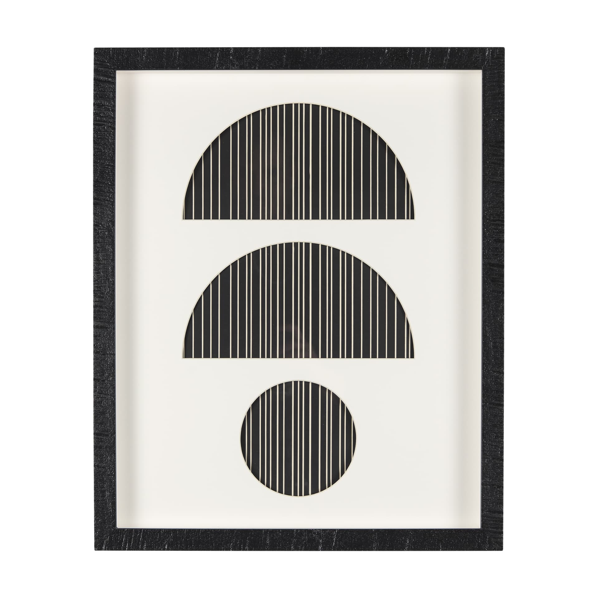 Arc & Orb 4 by Studio M a Framed Art Print Matted under Glass — product photograph