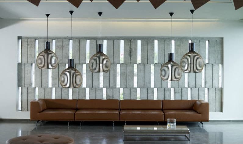 Flute Pendant Light C — product photograph