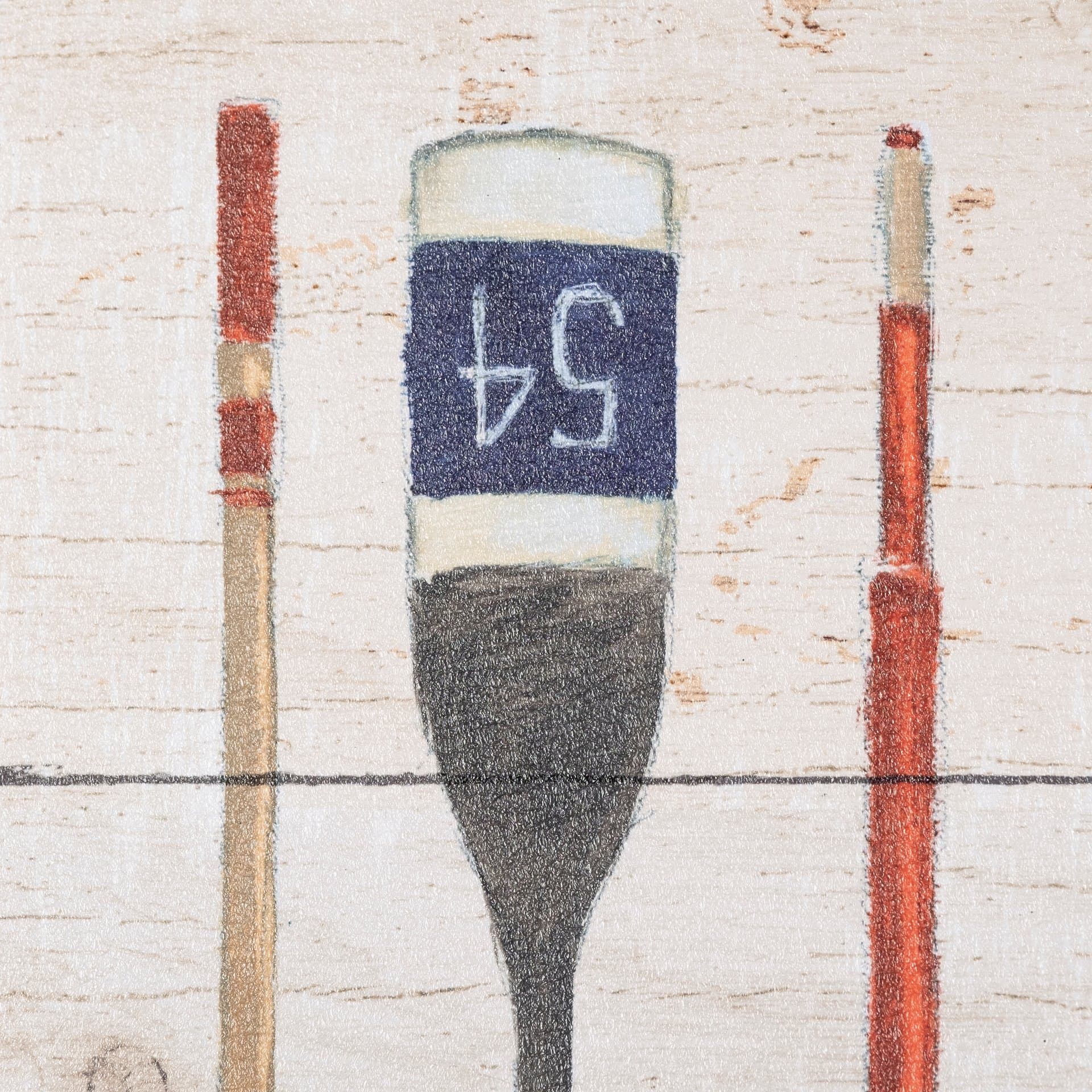 Nautique IX by James Wiens a Hand Embellished Textured Framed Art Print — product photograph