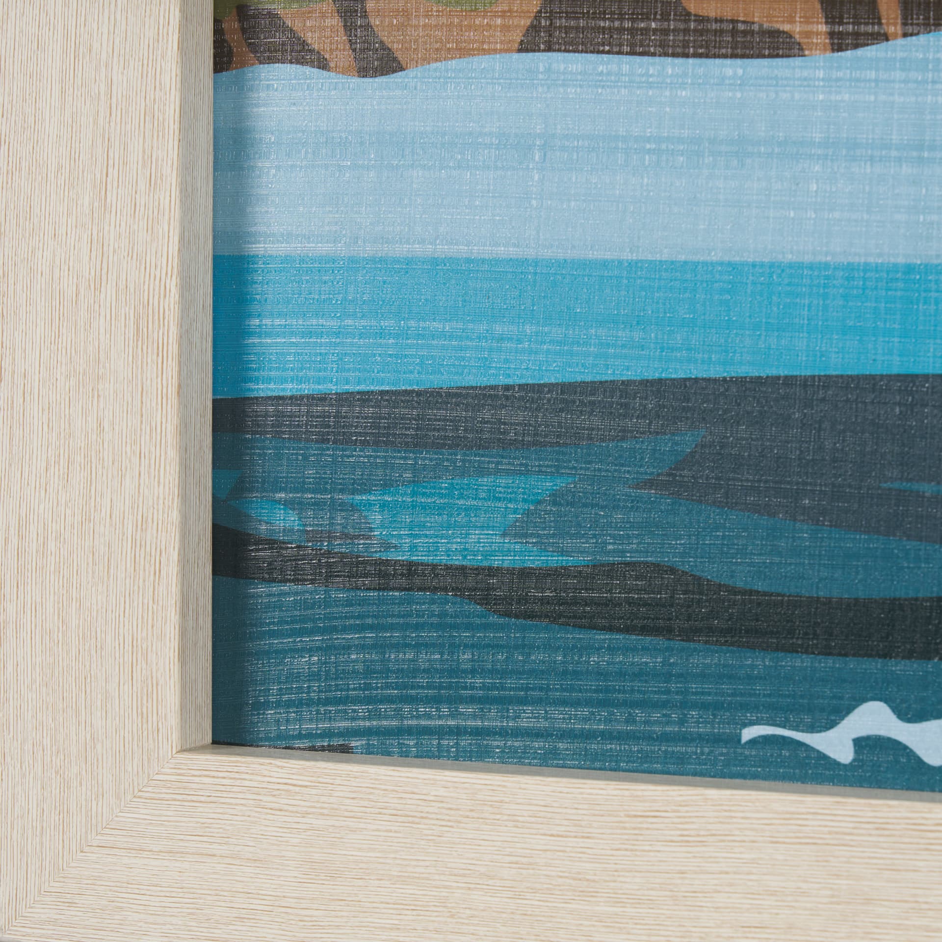 Montana Go USA (L) by Mercana Studio a Hand Embellished Decograph Framed Art Print — product photograph