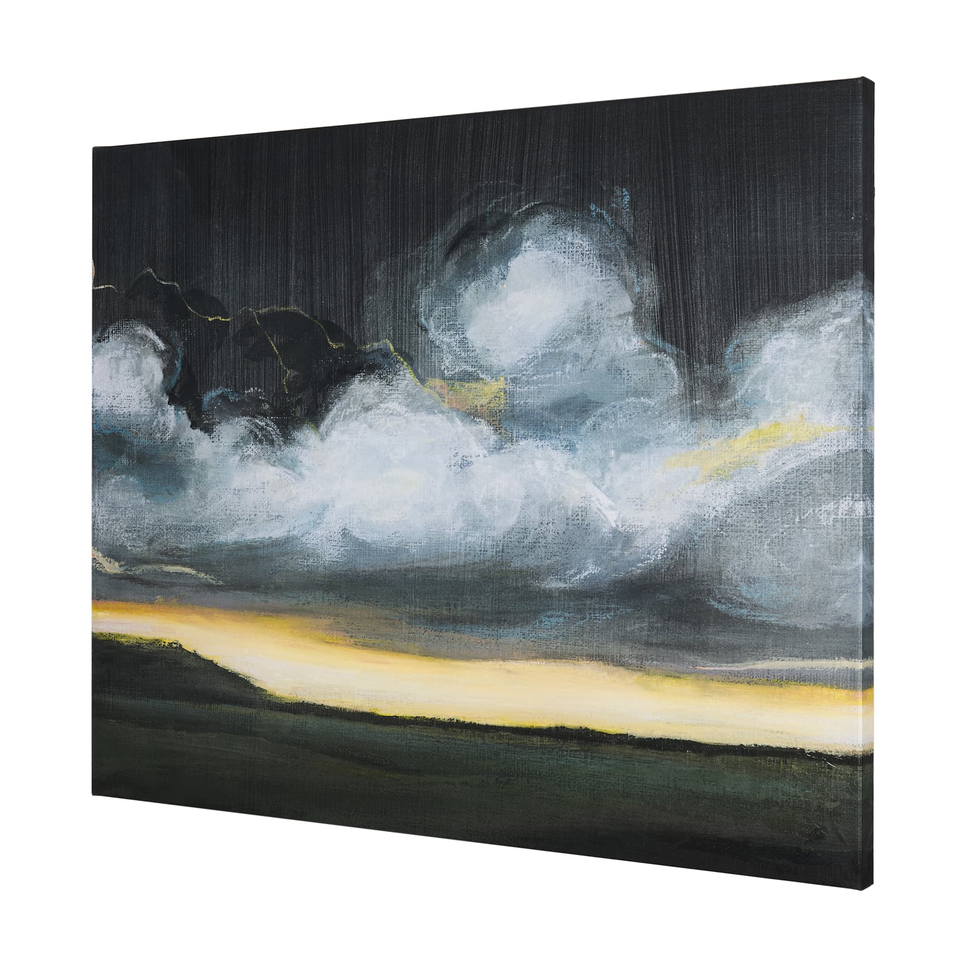 Stormy Skies I by Mercana Studio a Hand Embellished Textured Canvas — product photograph