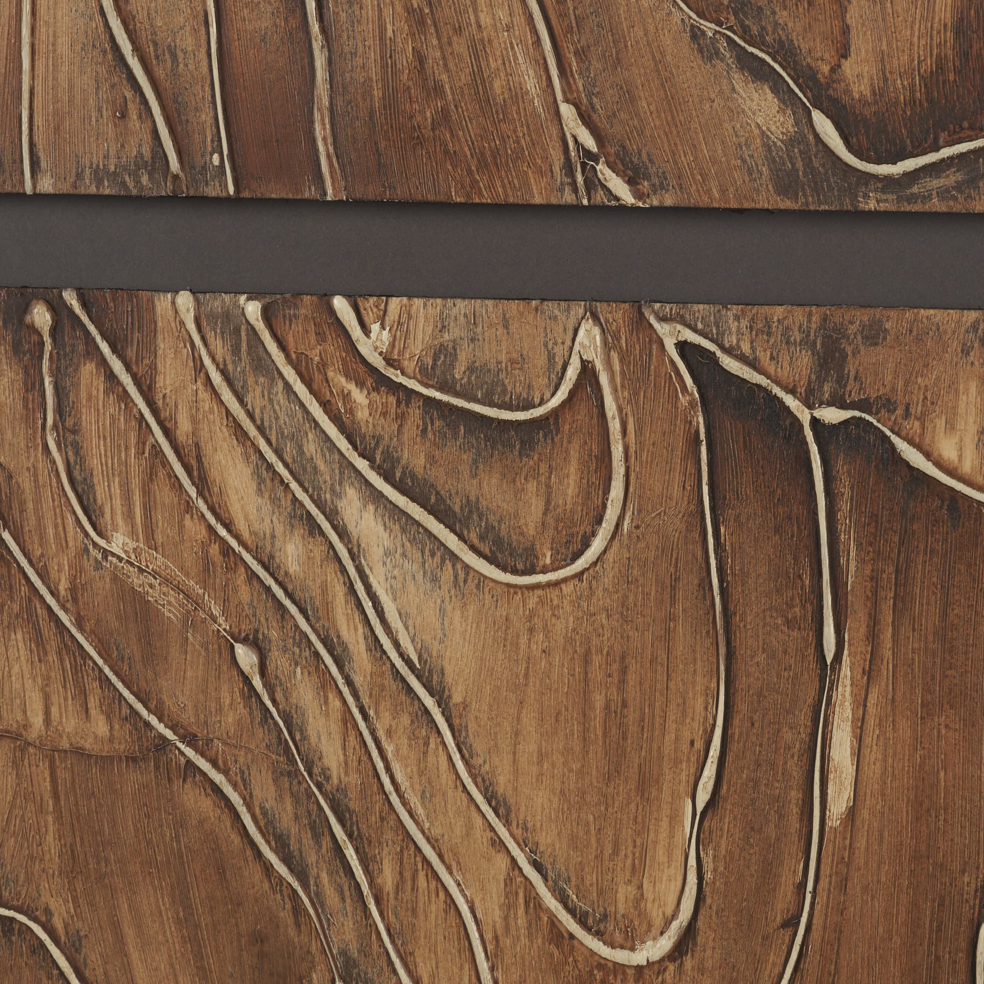 Forest Topography by Mercana Studio Handmade Original Framed Artwork Matted under Glass — product photograph