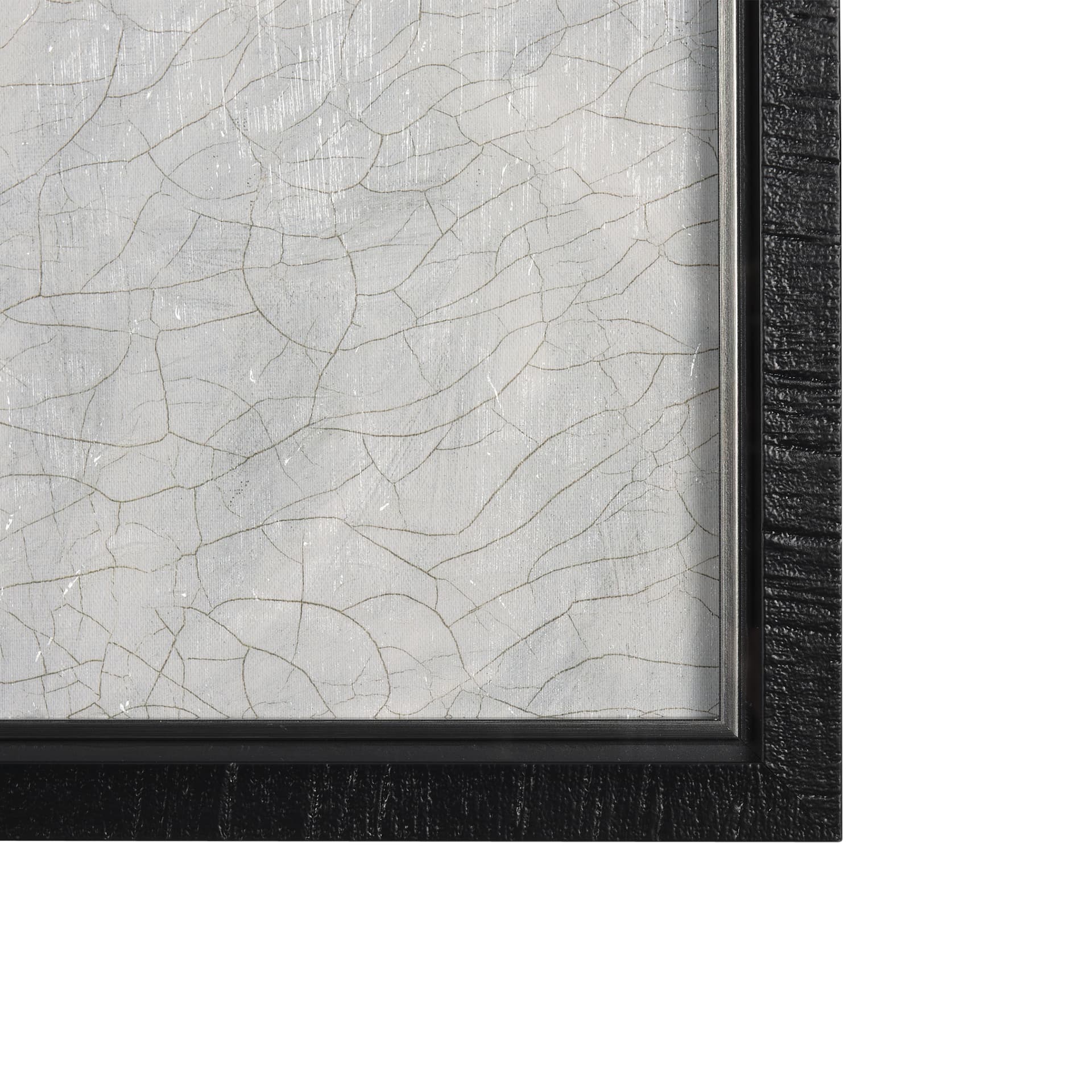 Blend by Mercana Studio a Hand Embellished Textured Framed Art Photograph Matted under Glass — product photograph