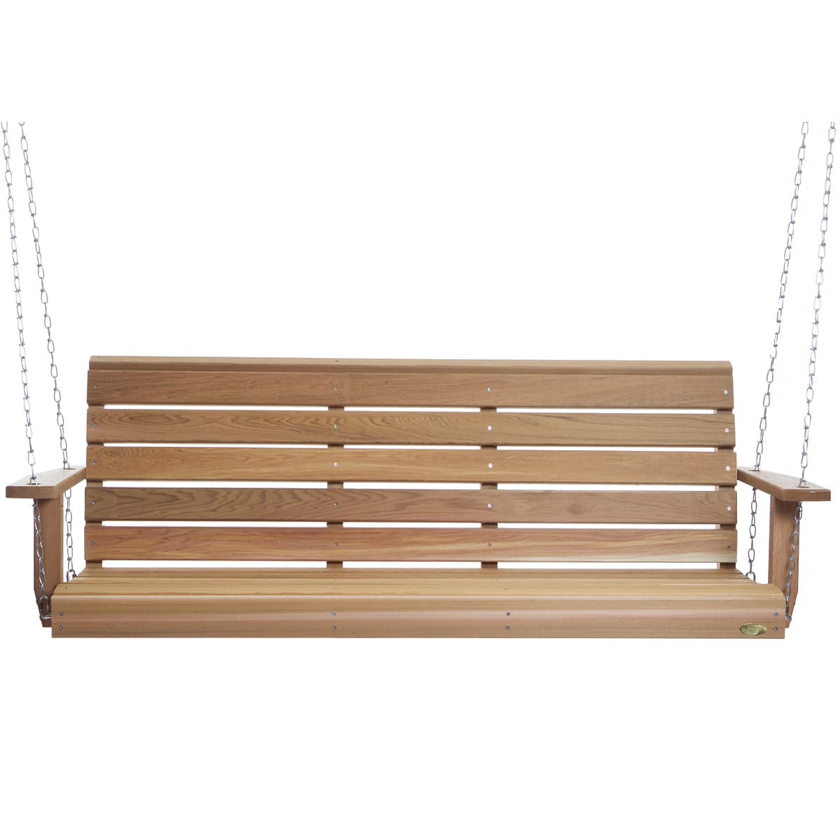 5-Ft Cedar Porch Swing — product photograph