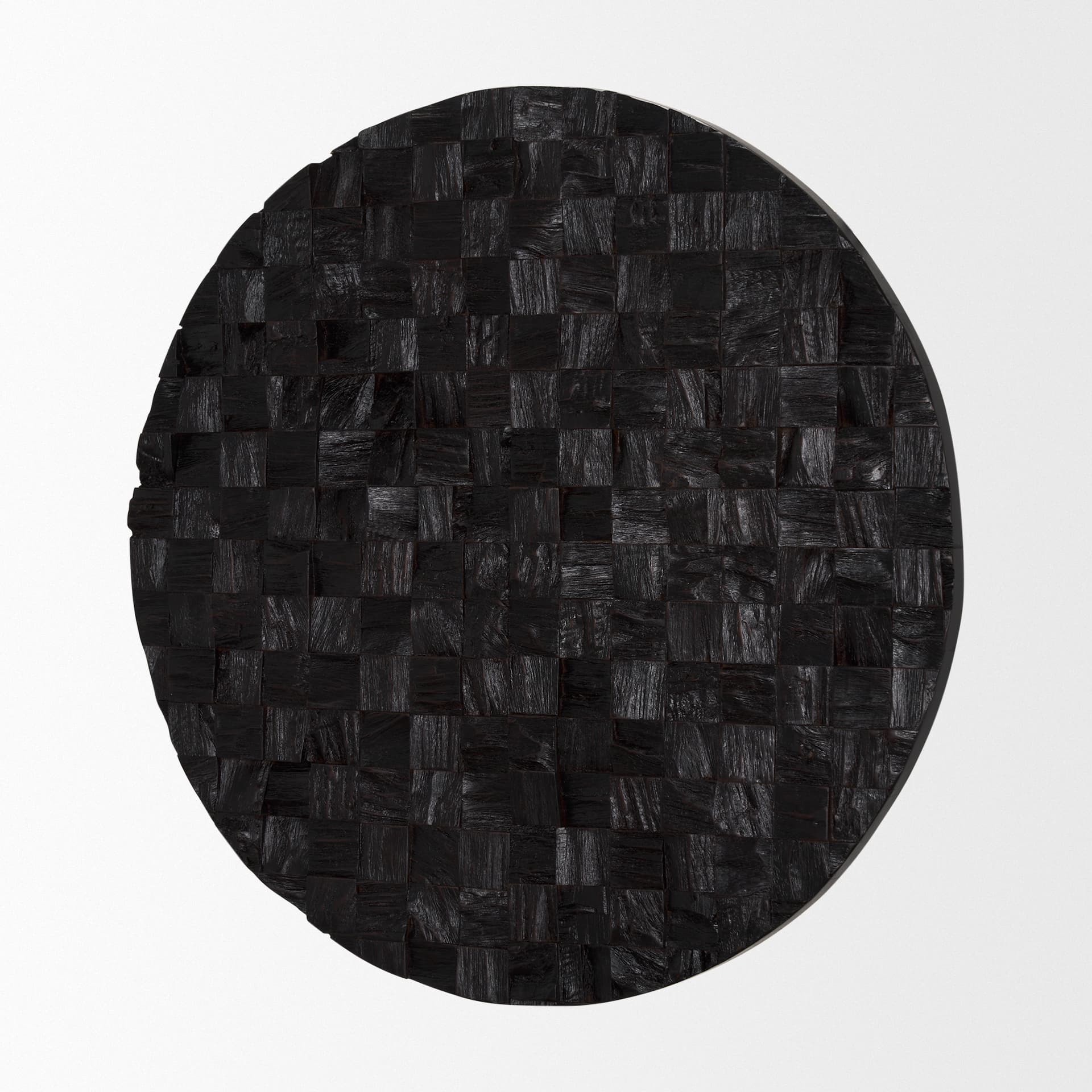 Into the Abyss I Dark Brown Wood 32" Wall Decor — product photograph