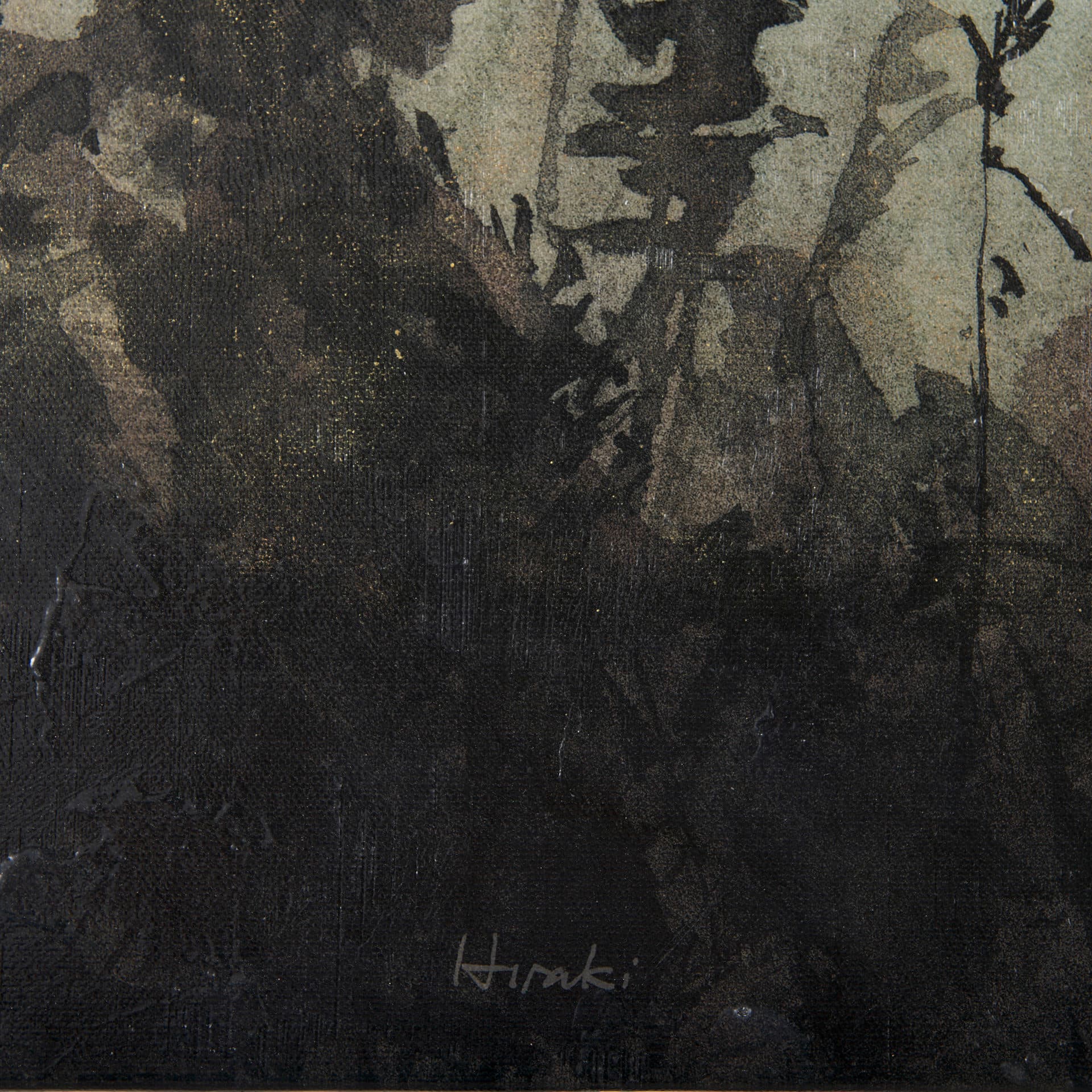 Moon Sets, Sun Rises I by Mercana Studio a Hand Embellished Textured Canvas — product photograph