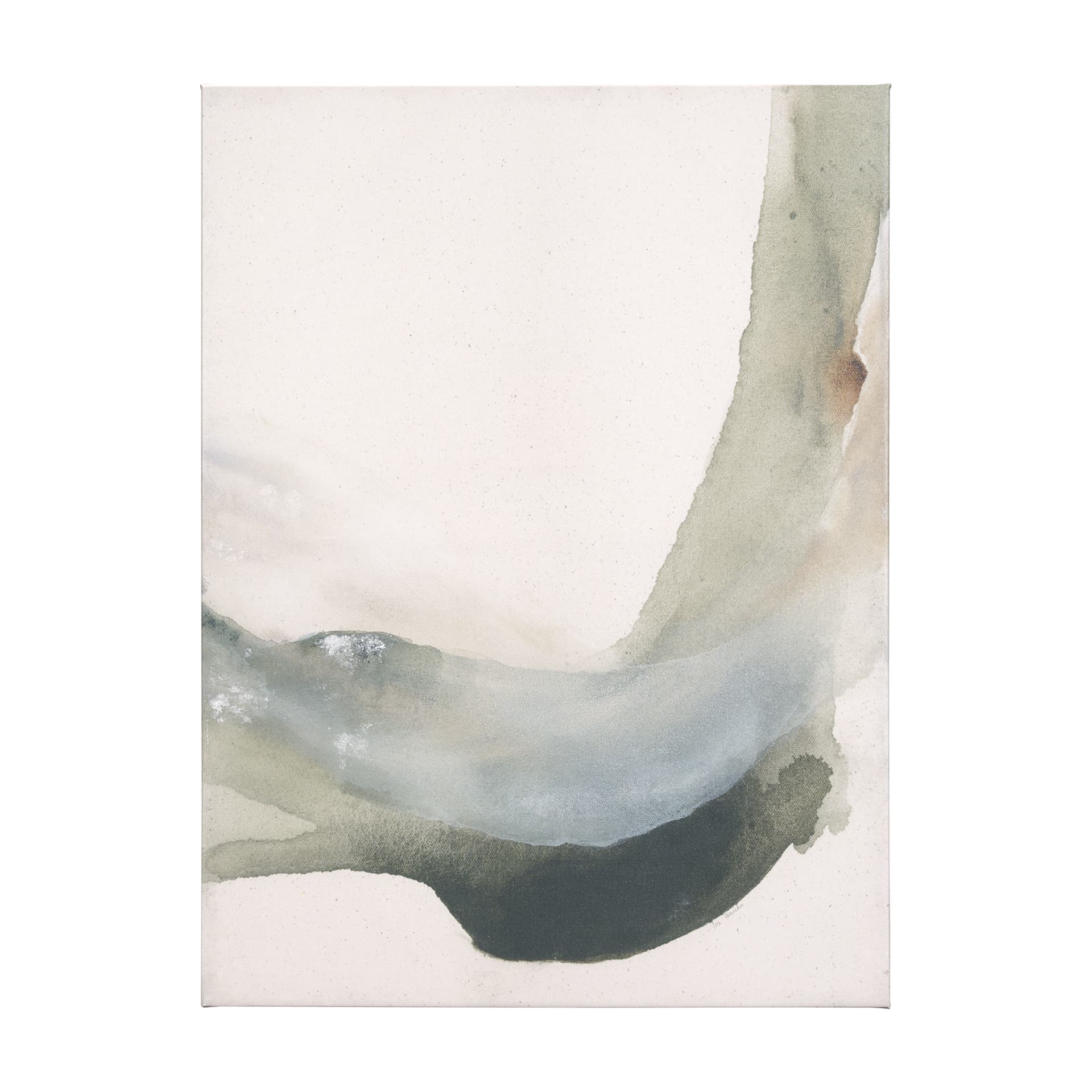 Beginning Again by Ira Havuka a Hand Embellished Textured Wrapped Canvas — product photograph
