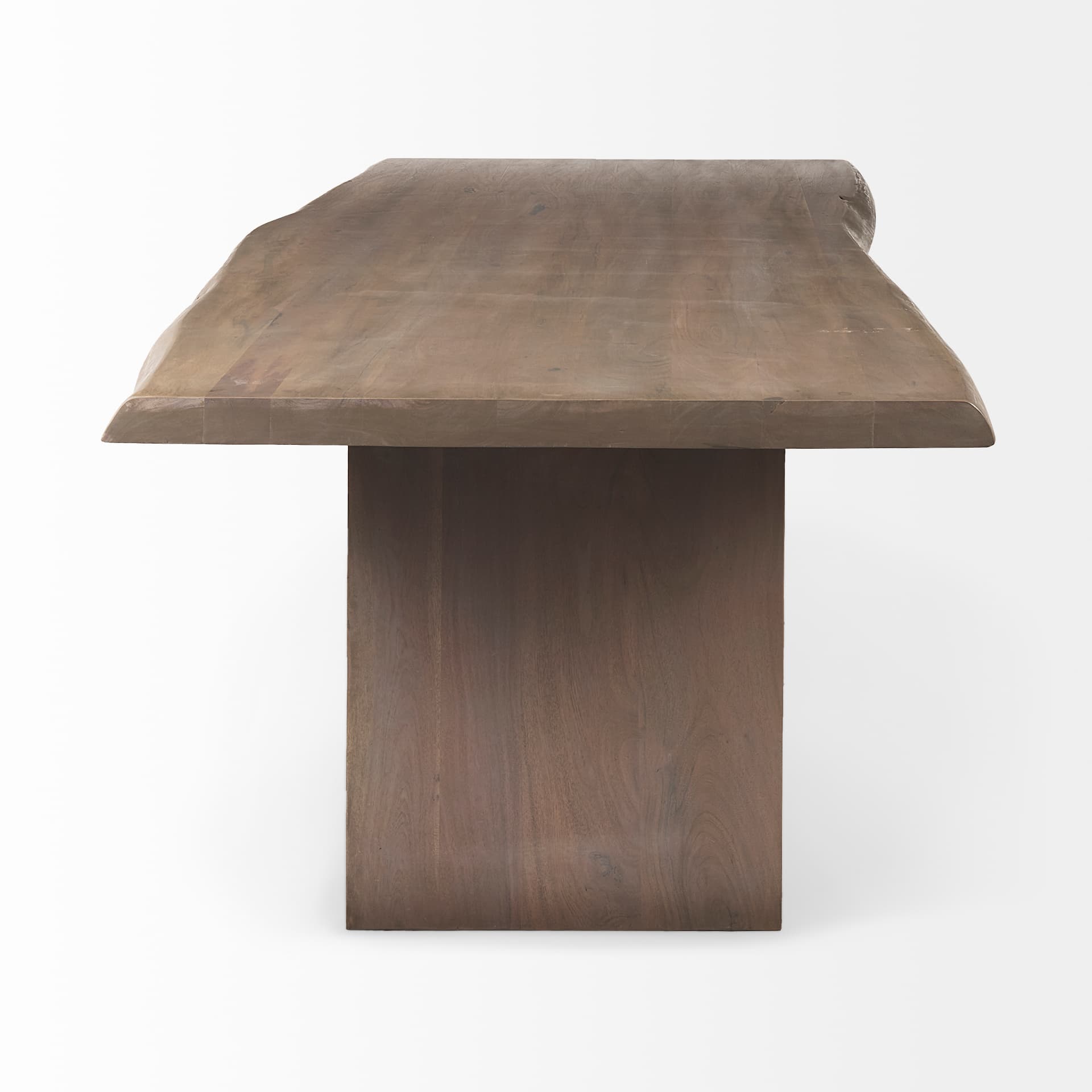 Konstantin 94"L x 40"W Rectangular Dining Table | Modern | Med Brown Wood | Seats 8 — product photograph