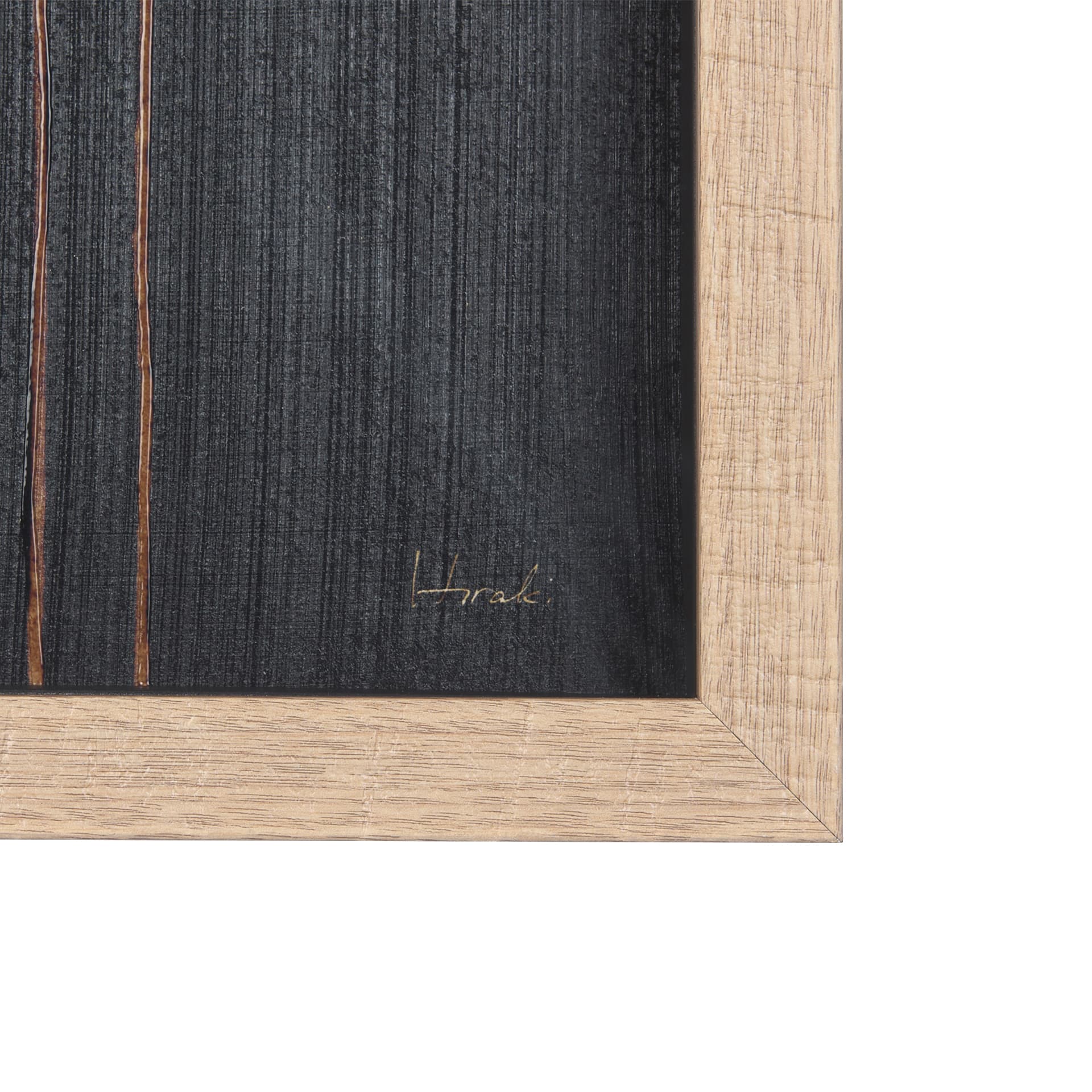 Spark I by Mercana Studio a Hand Embellished Textured Framed Art Print Matted under Glass — product photograph