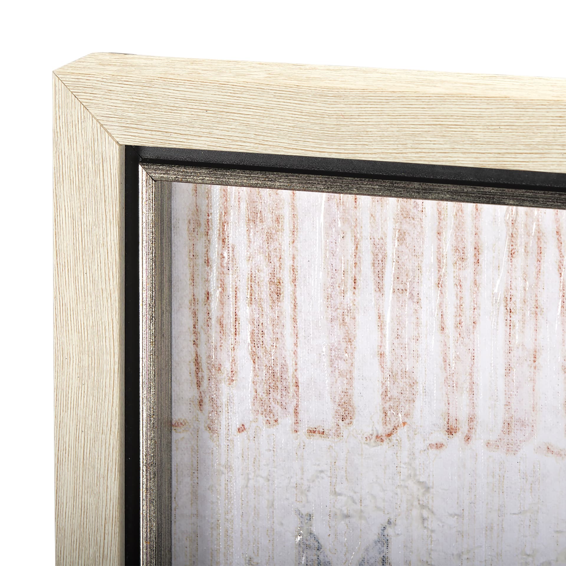 Aztec I by Mercana Studio a Hand Embellished Textured Framed Art Print — product photograph