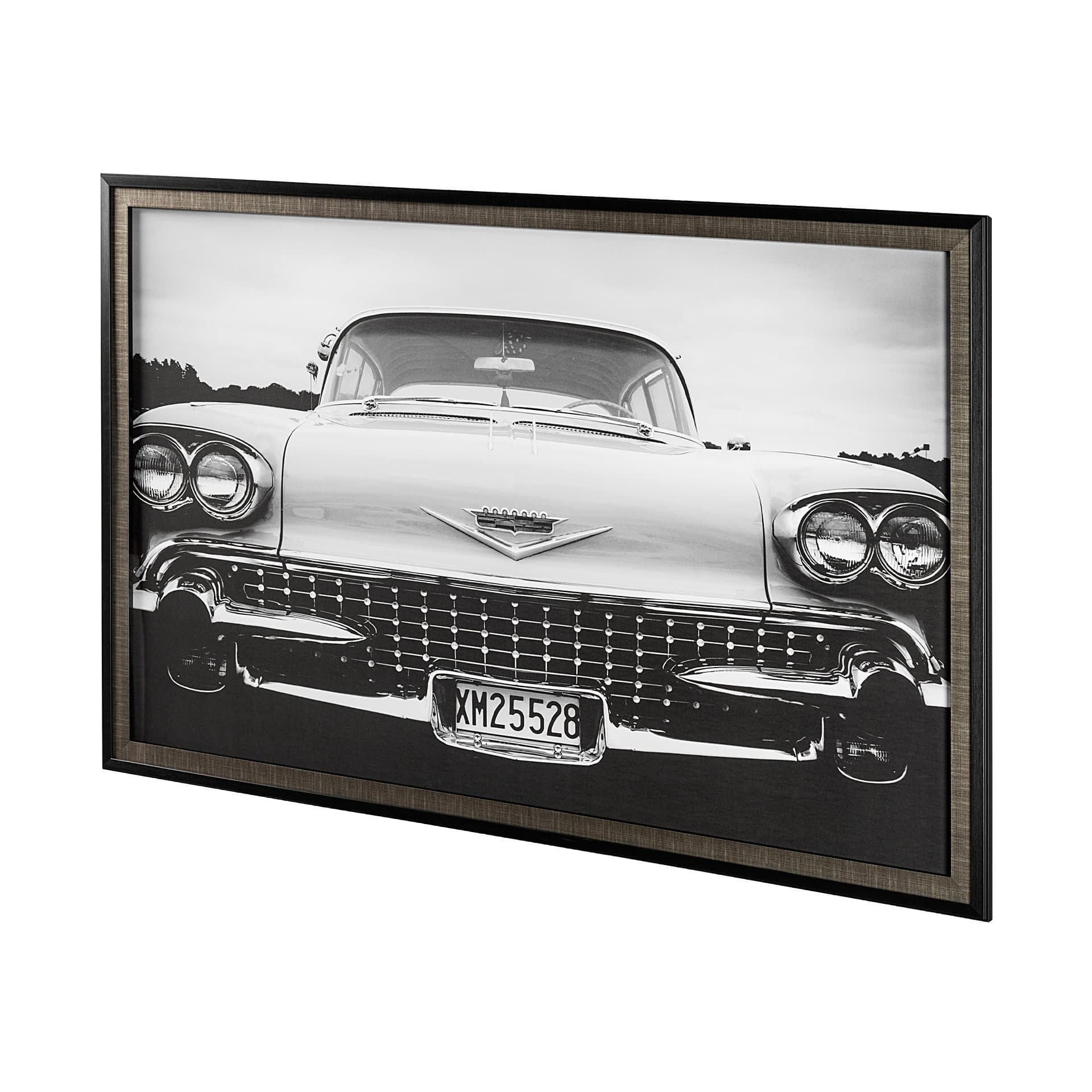 Cadilac Series 62-1958 by Hakan Strand a Framed Photo Art Print Matted under Glass — product photograph
