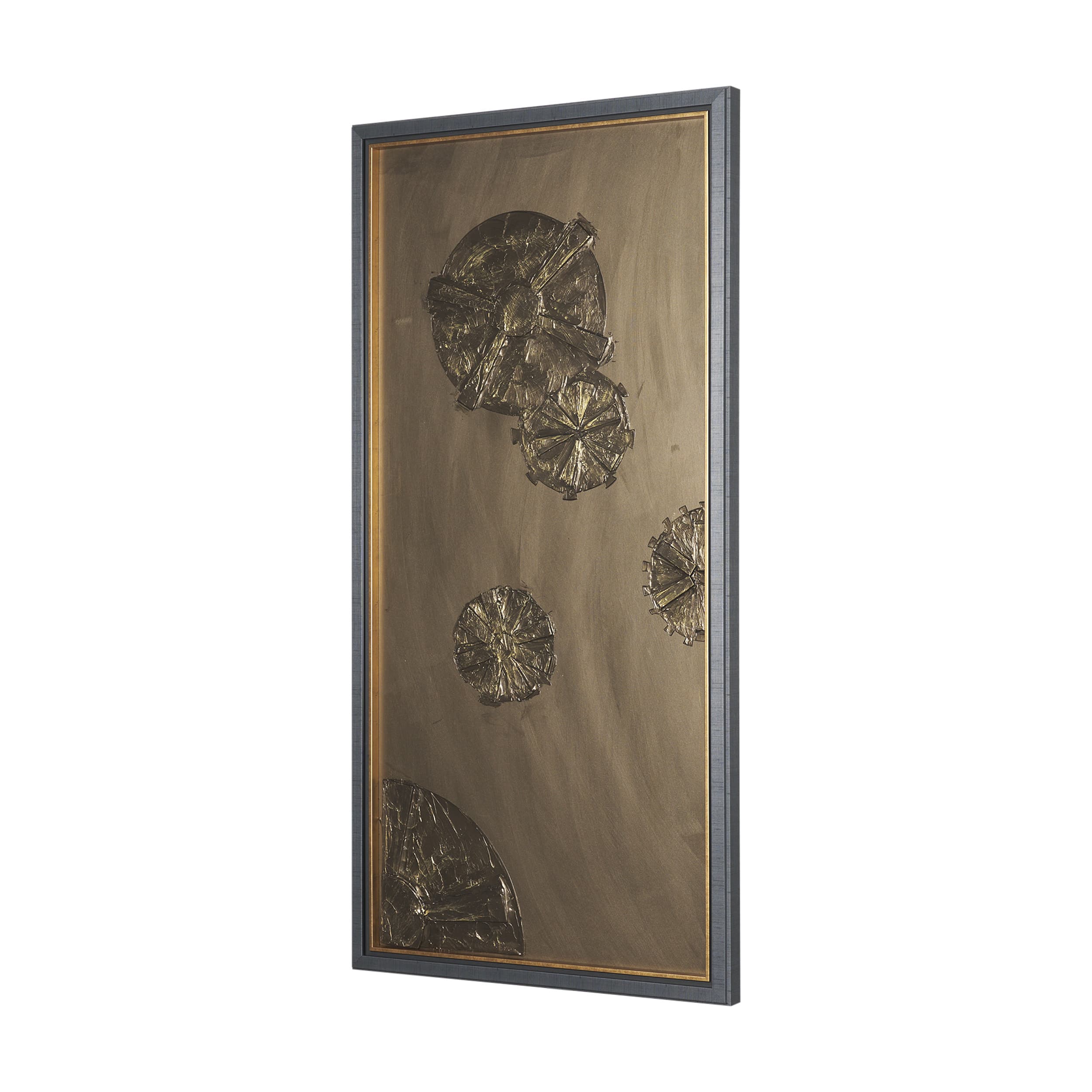 The Bronze Spark III by Studio M a handmade Original Framed Artwork under Glass — product photograph