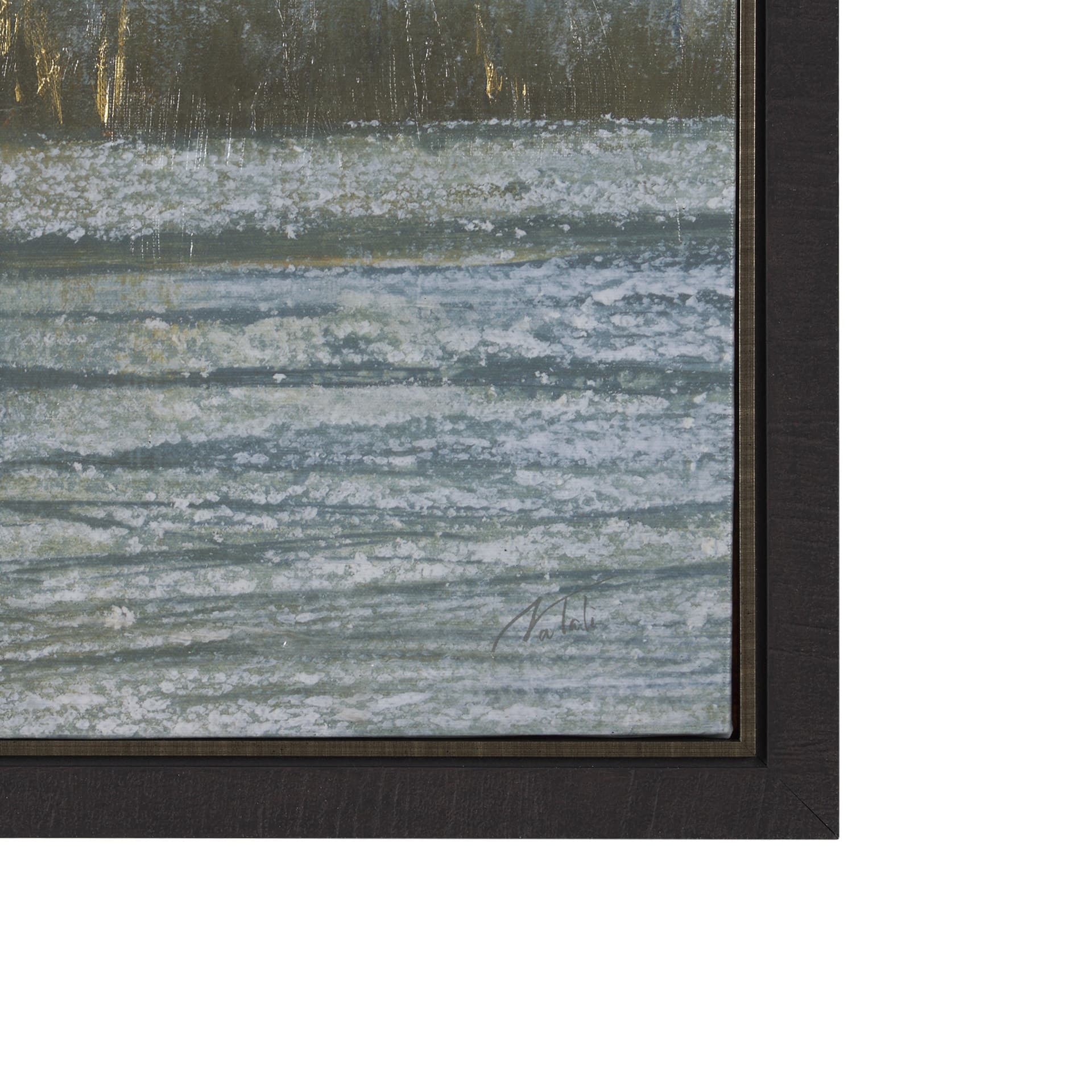 Spring is Coming II by Mercana Studio a Hand Embellished Textured Framed Canvas — product photograph