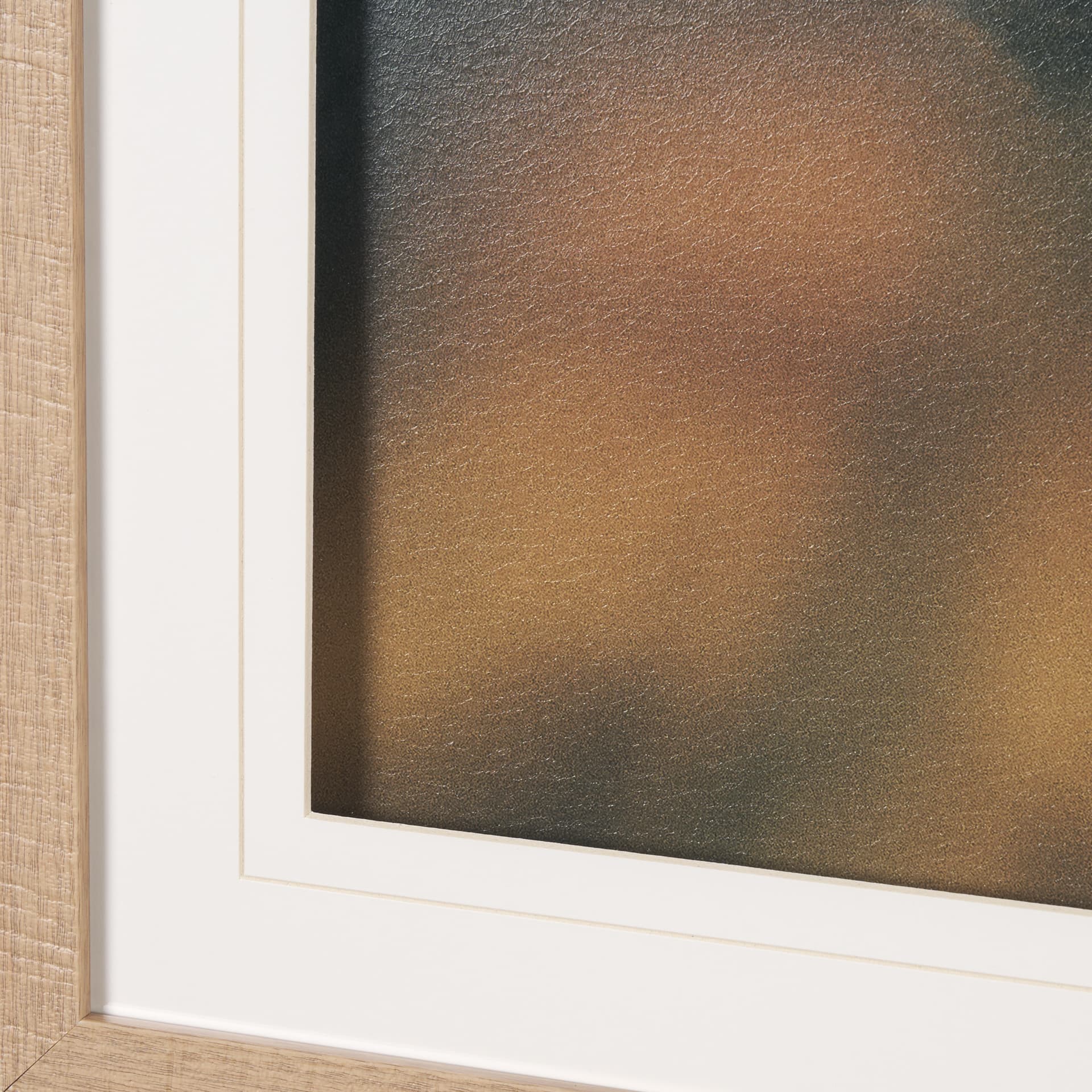 Wild Blooms II by Nathan Larson a Hand Embellished Framed Photo Art Print Matted under Glass — product photograph
