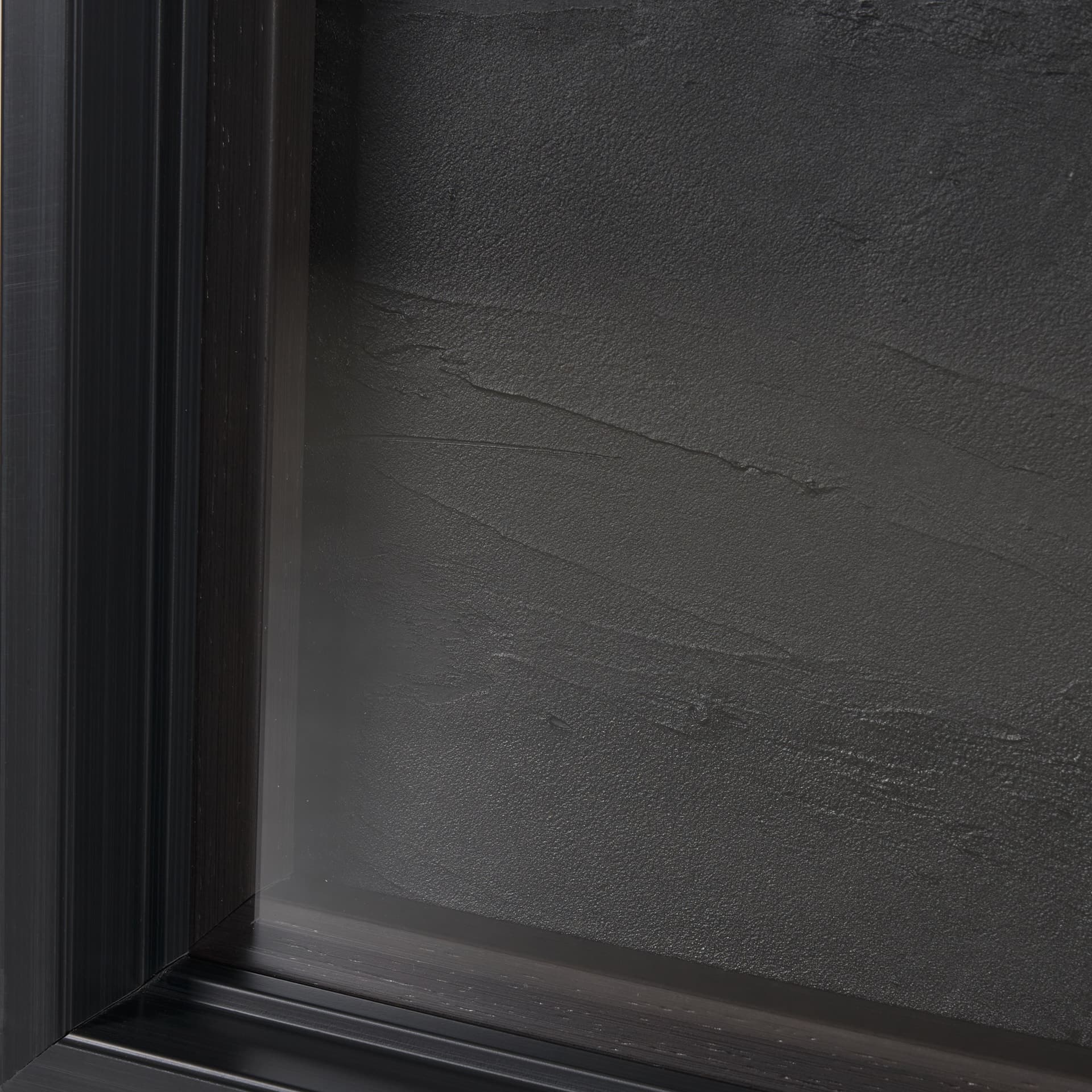 Descent I by Studio M a handmade Original Framed 3D Textured Artwork under Glass — product photograph